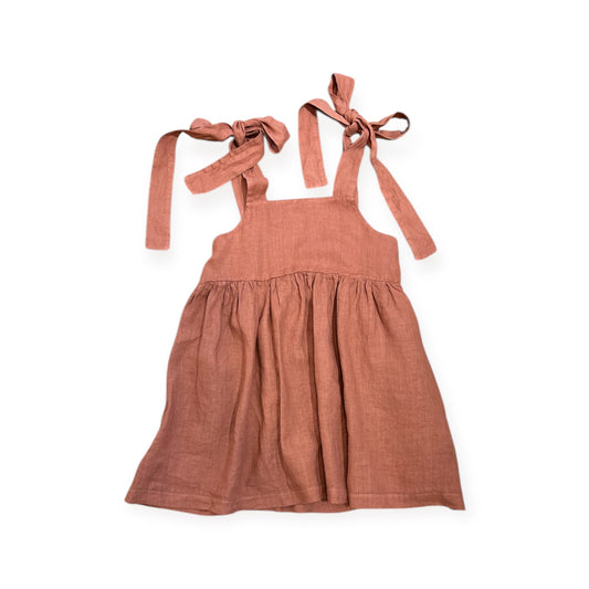 Abito in lino Pink Blush