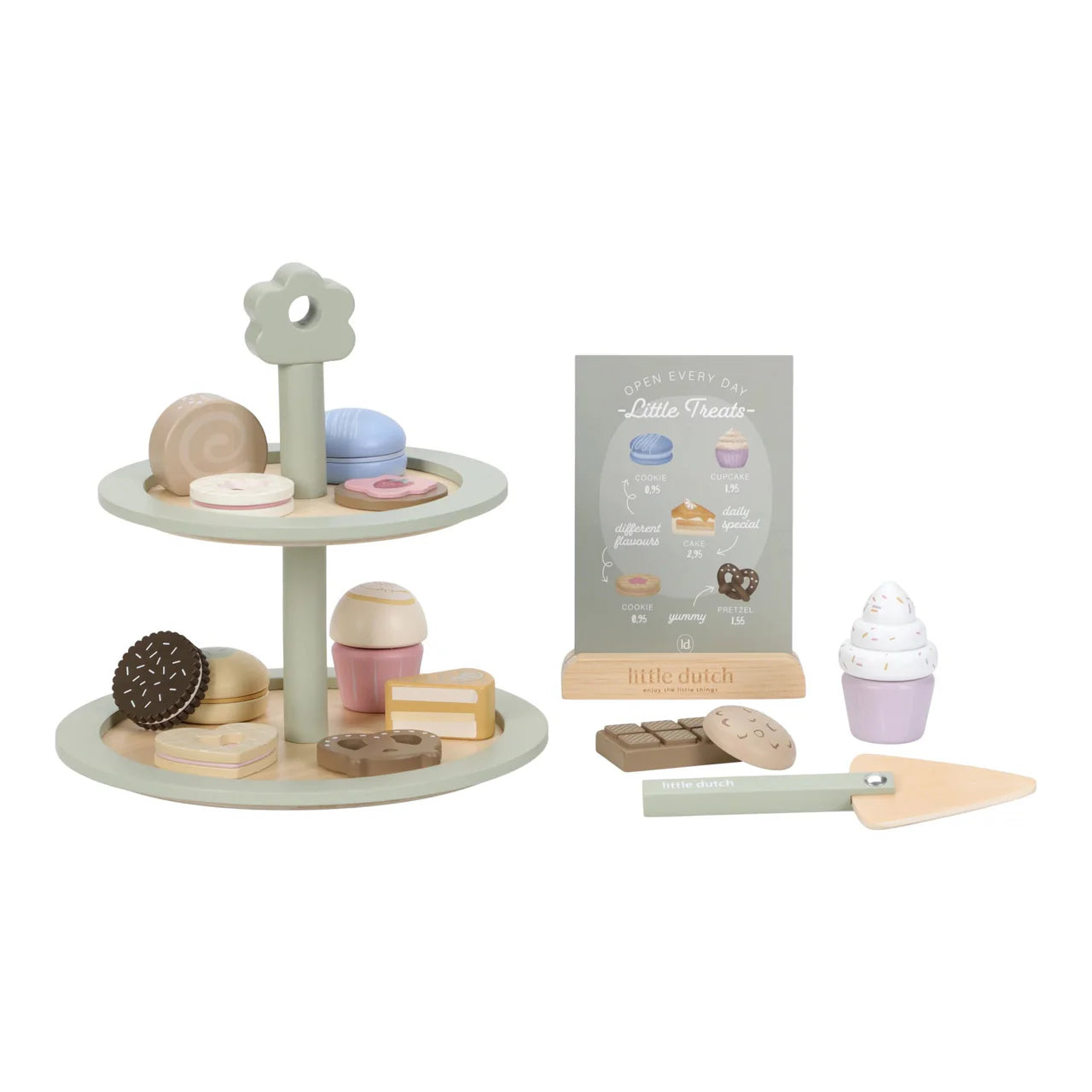 Porta dolci in legno