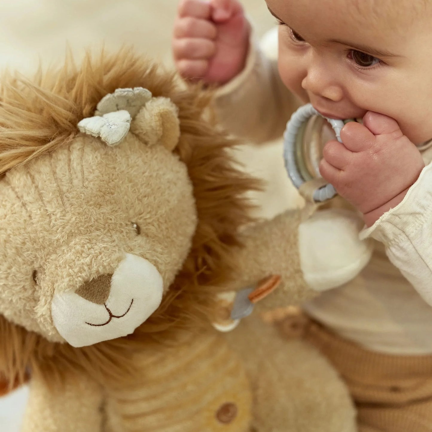Peluches multi attività Leone Safari Friends