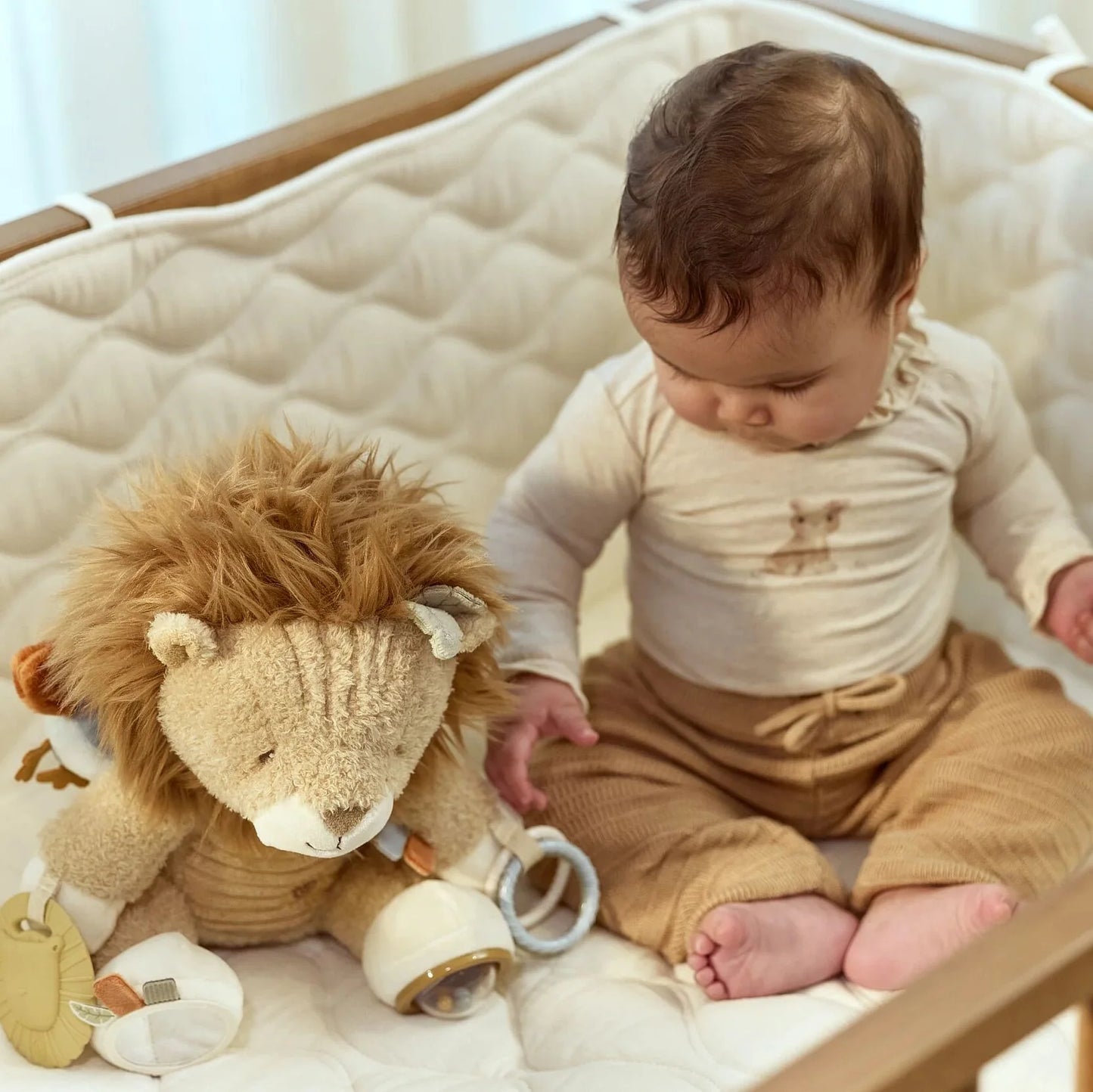 Peluches multi attività Leone Safari Friends