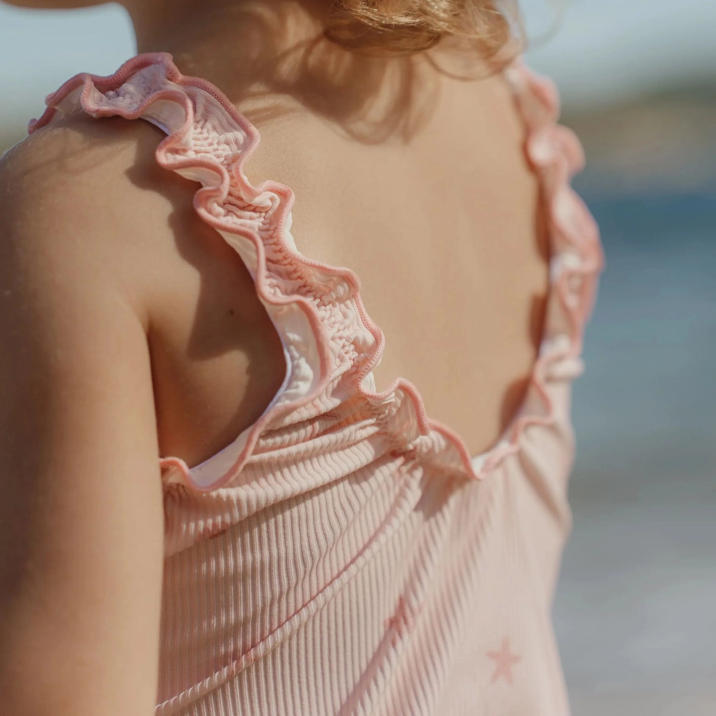 Costume da bagno intero rosa conchiglie Dreamy Seashells
