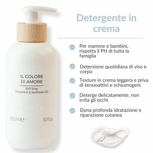 IL COLORE DI AMORE, Detergente in crema