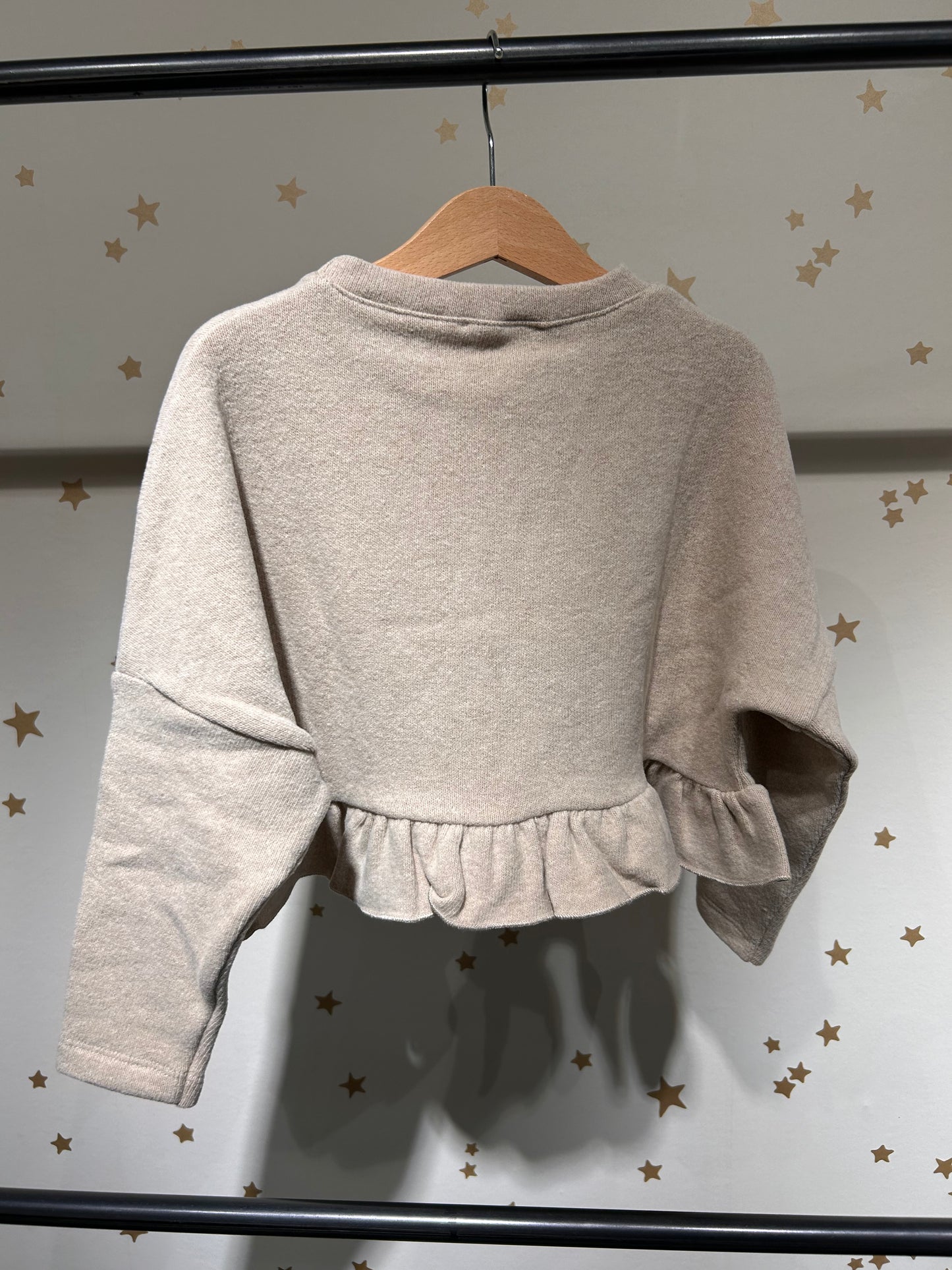 Felpa betulla balza, caldo cotone