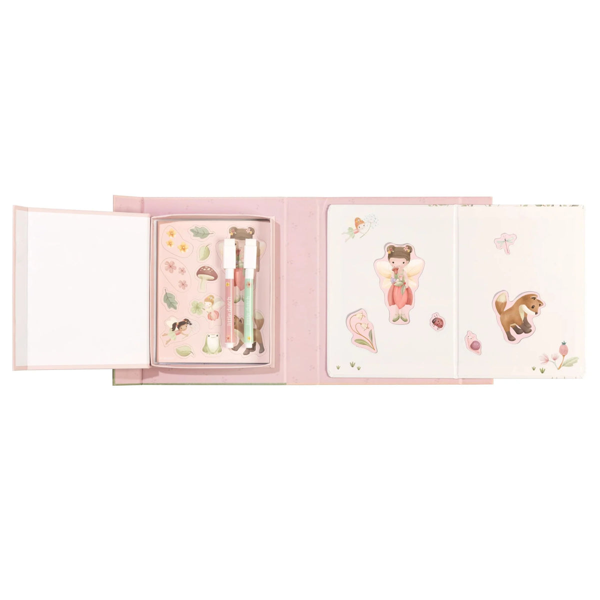 Libro disegno con personaggi magnetici Rosa