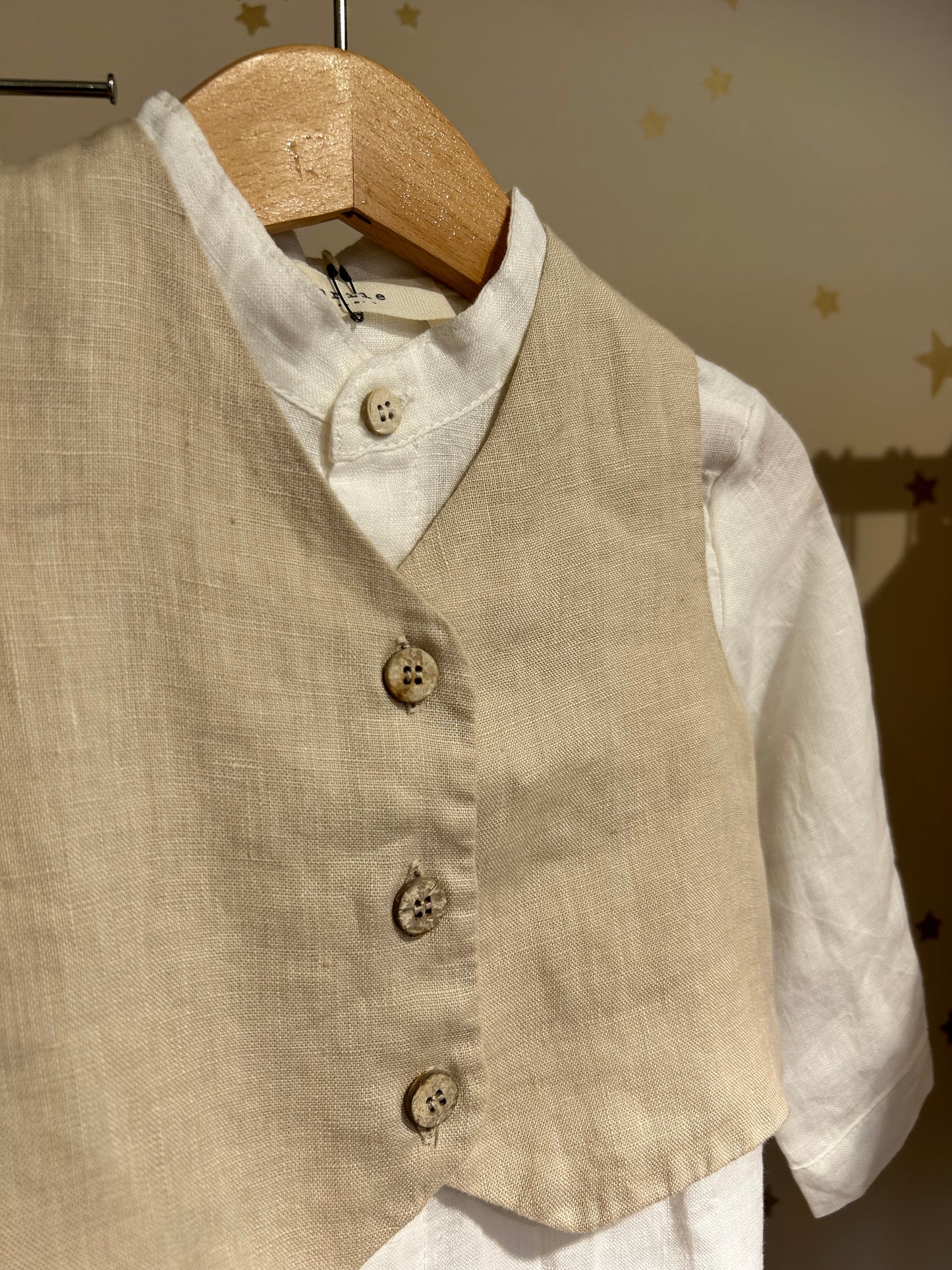 Gilet baby lino Luna