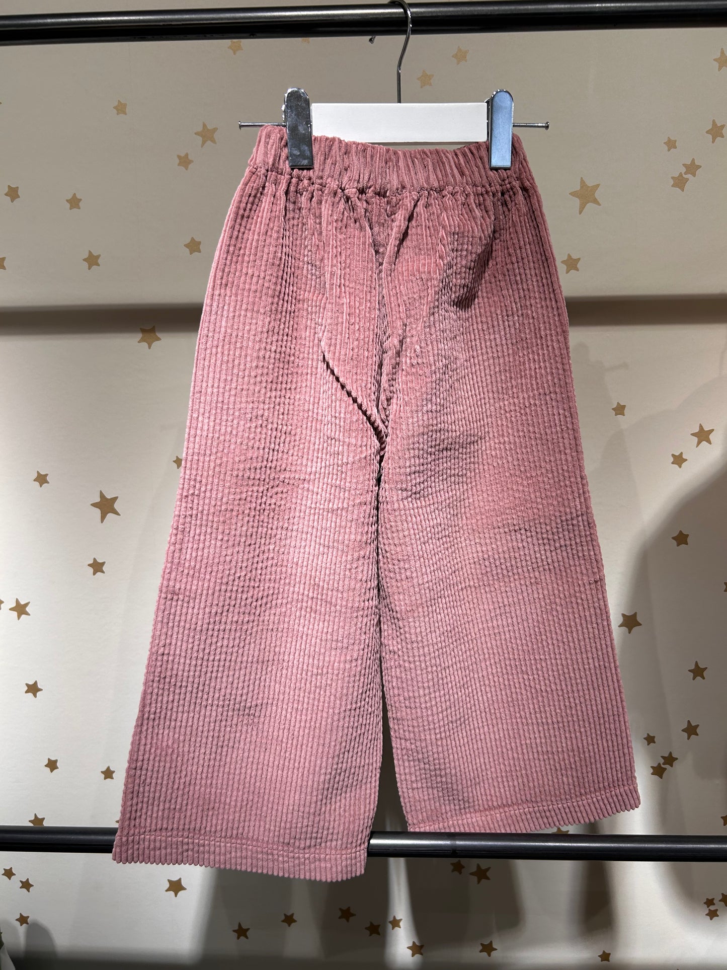 Pantalone in velluto a coste nostalgia rose