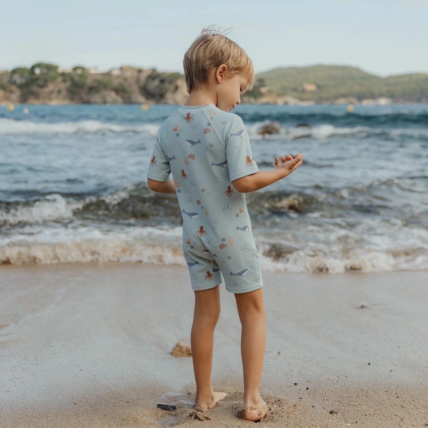 Costume da bagno maniche corte Ocean Friends UPF40