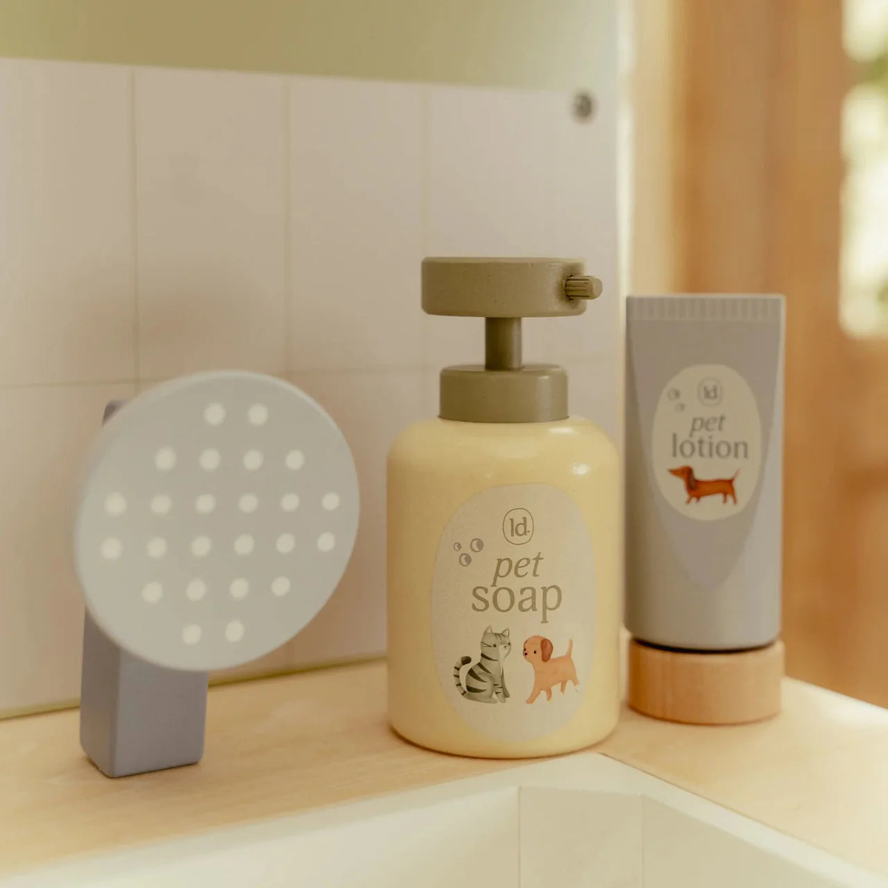 Banco del veterinario in legno