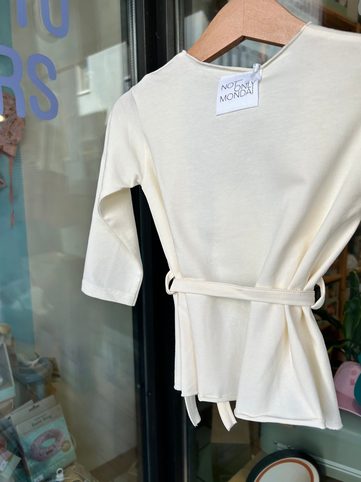 Moum Jersey Cardigan Ecru