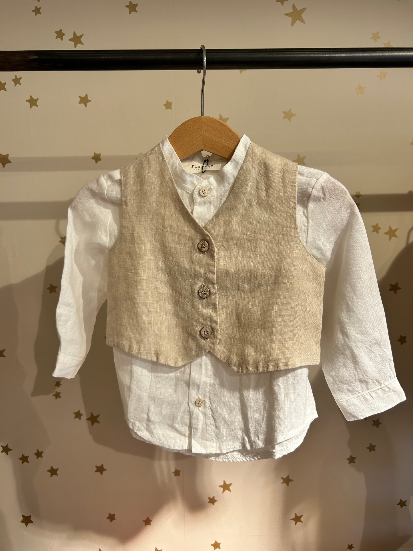 Gilet baby lino Luna