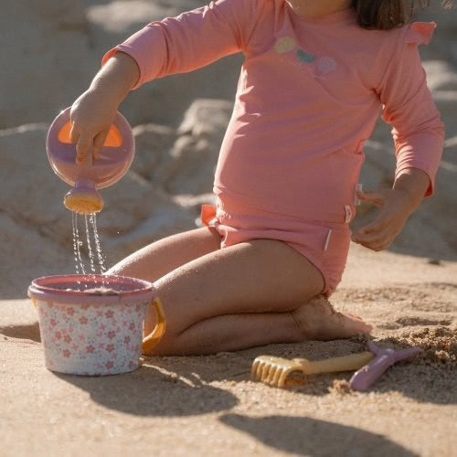 Set spiaggia Pink Flowers
