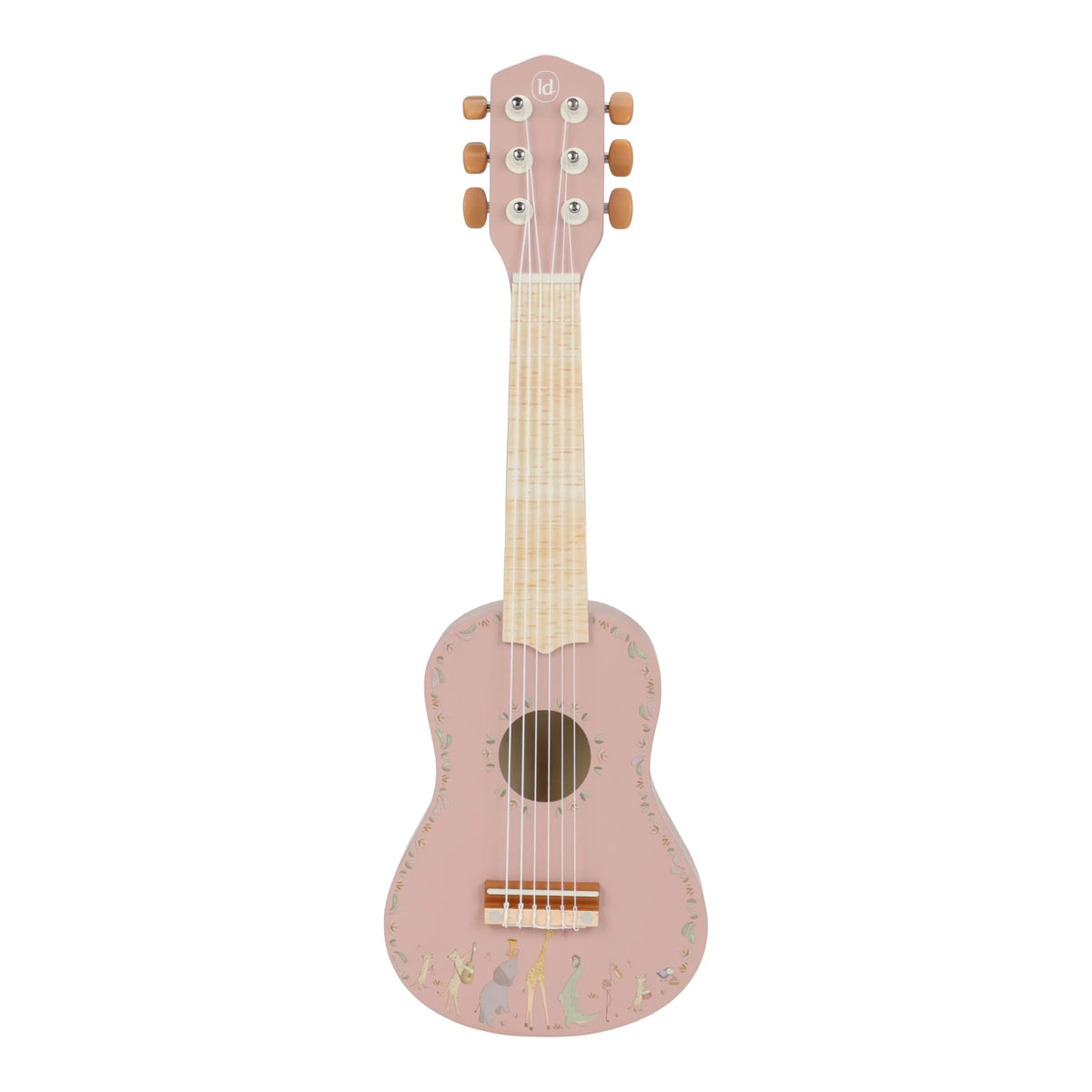 Chitarra rosa Safari Friends