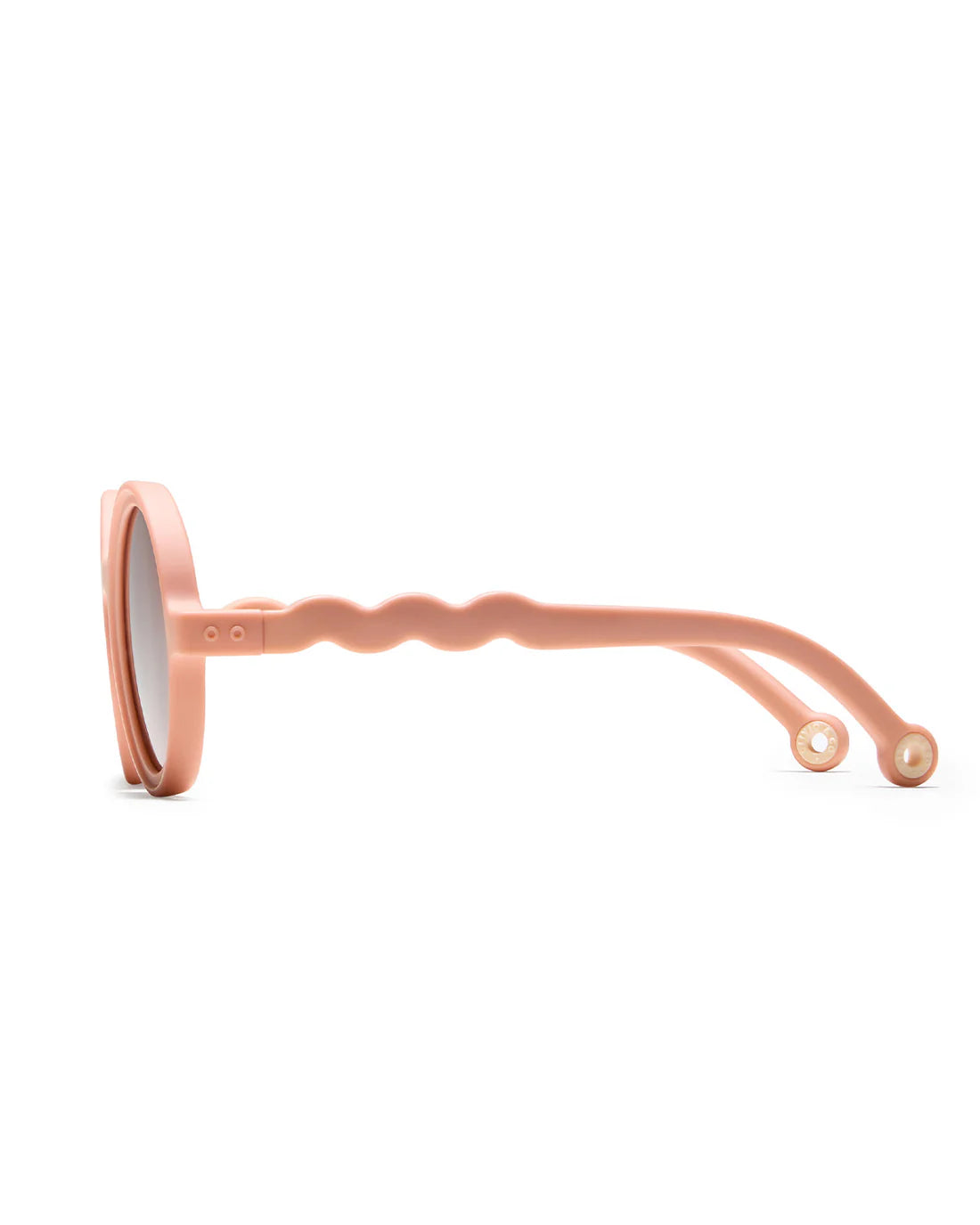 Occhiali da sole rotondi baby rosa Fig Pink 1-3 anni