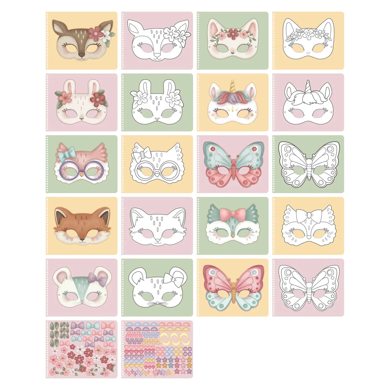 Libro con forbici Rosa