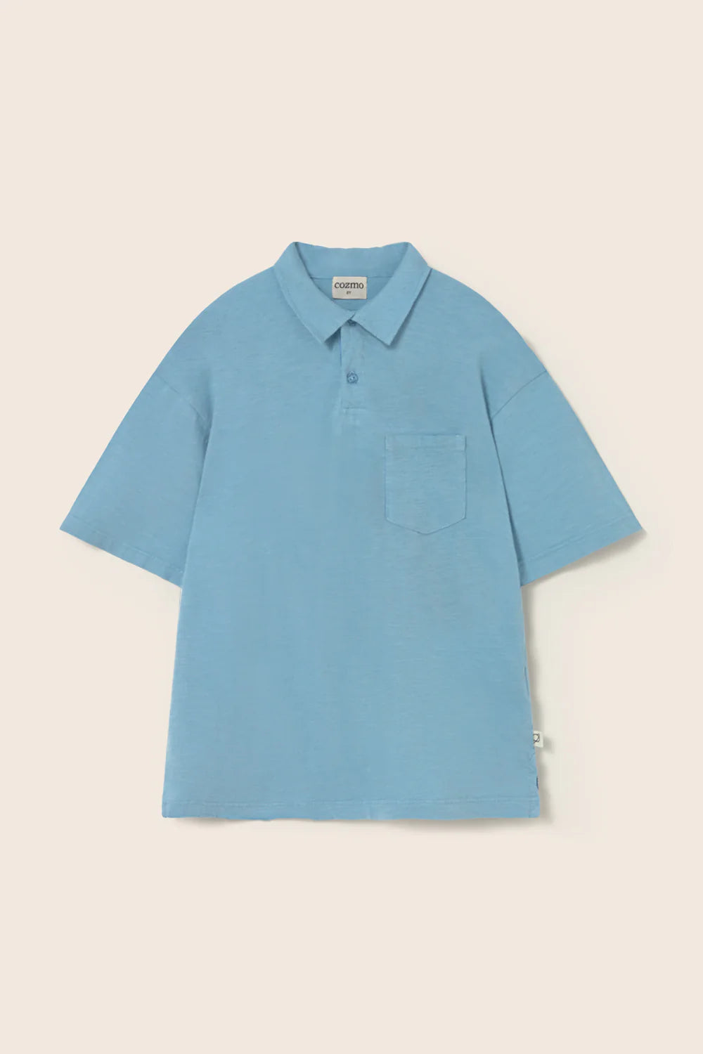 T-shirt Polo azzurra Arnold