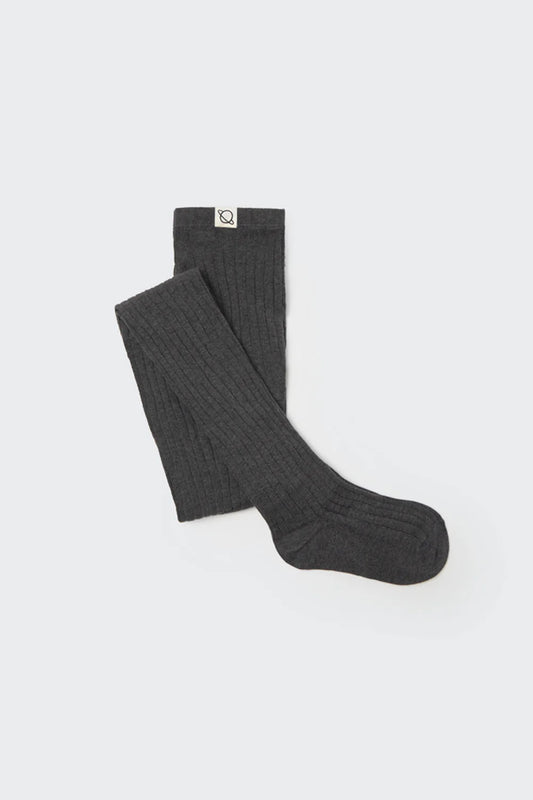 Collant baby caldo cotone grigio
