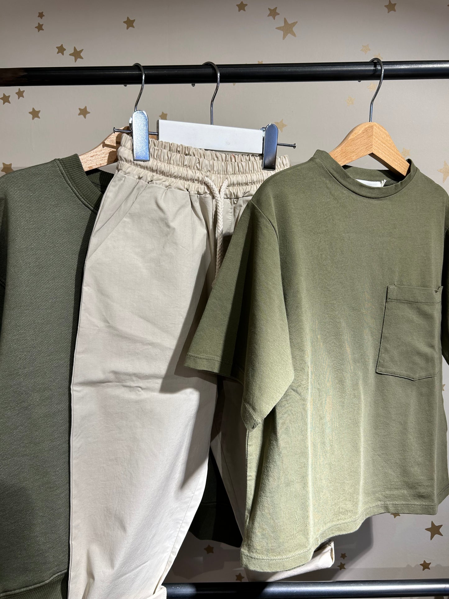 T-shirt verde Foresta