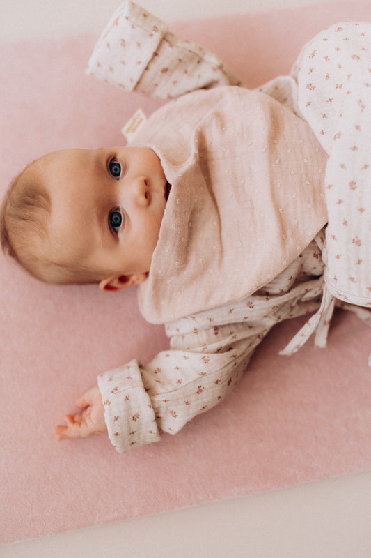 Bavaglia mussola rosa