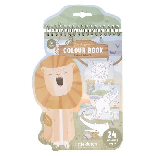 Libro da colorare Leone