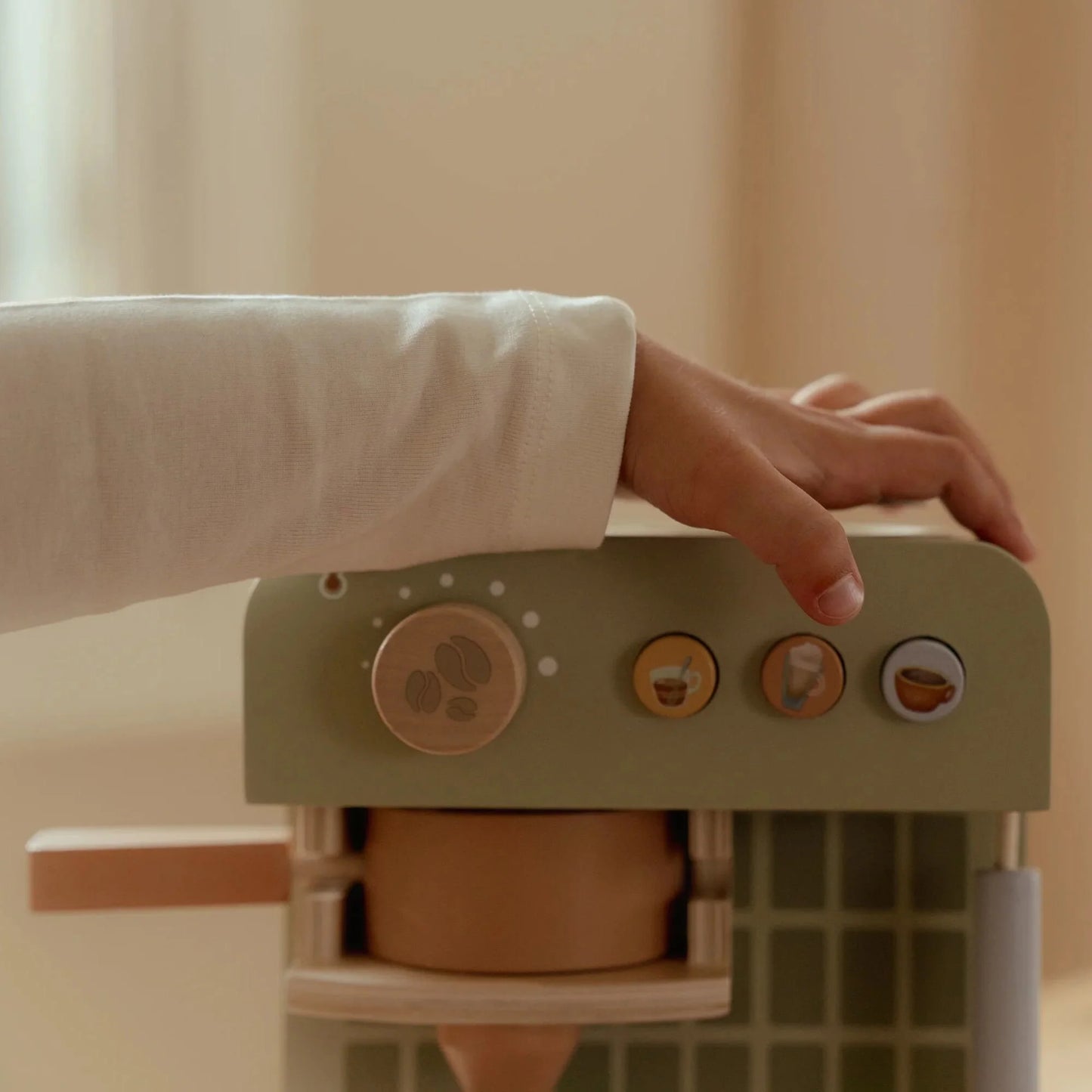 Macchinetta del caffè in legno Essential