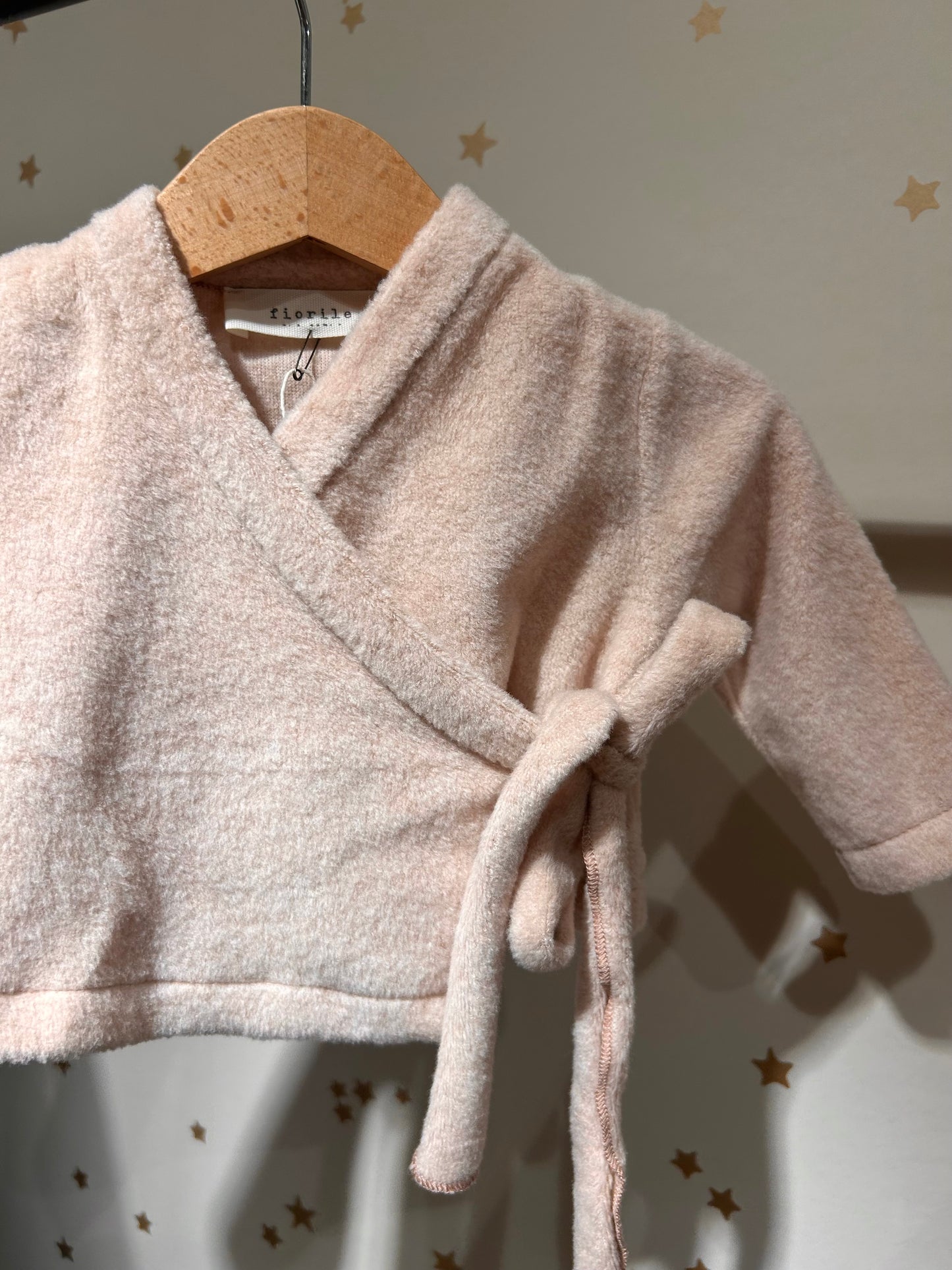 Cardigan/ Scaldacuore effetto orsetto cameo rose