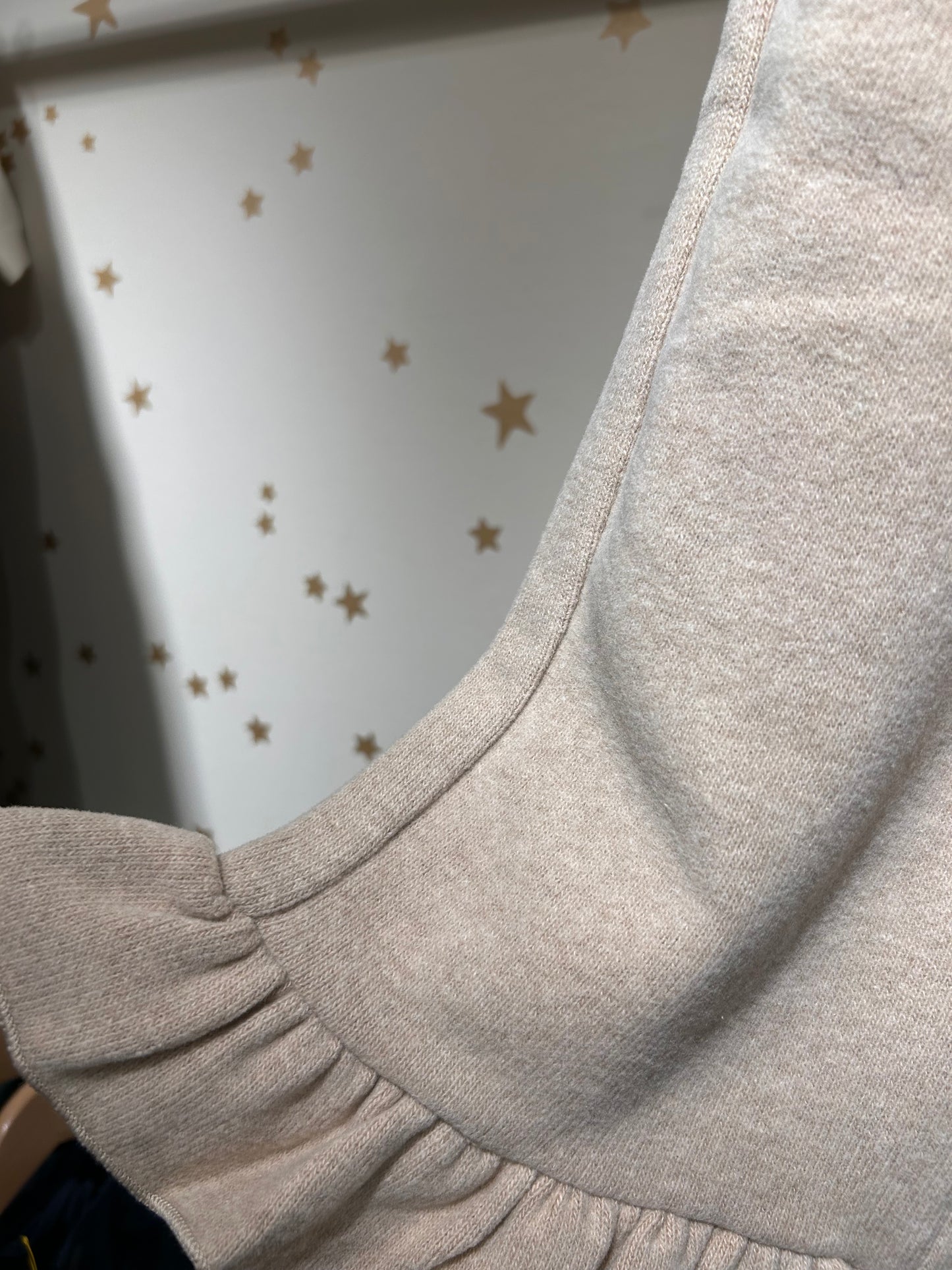 Pantalone con balze betulla, caldo cotone