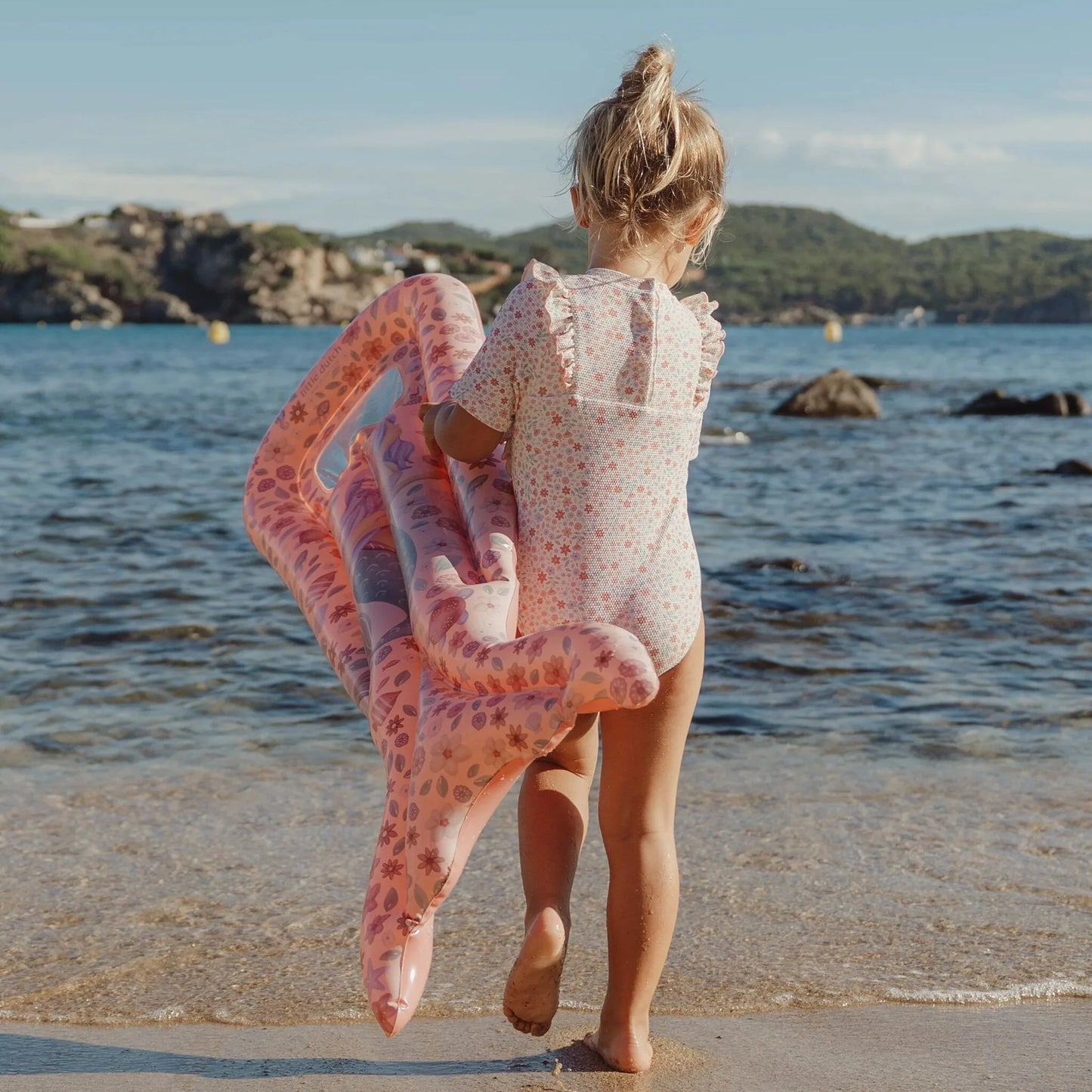 Costume da bagno maniche corte fiorato Dreamy Flowerfield