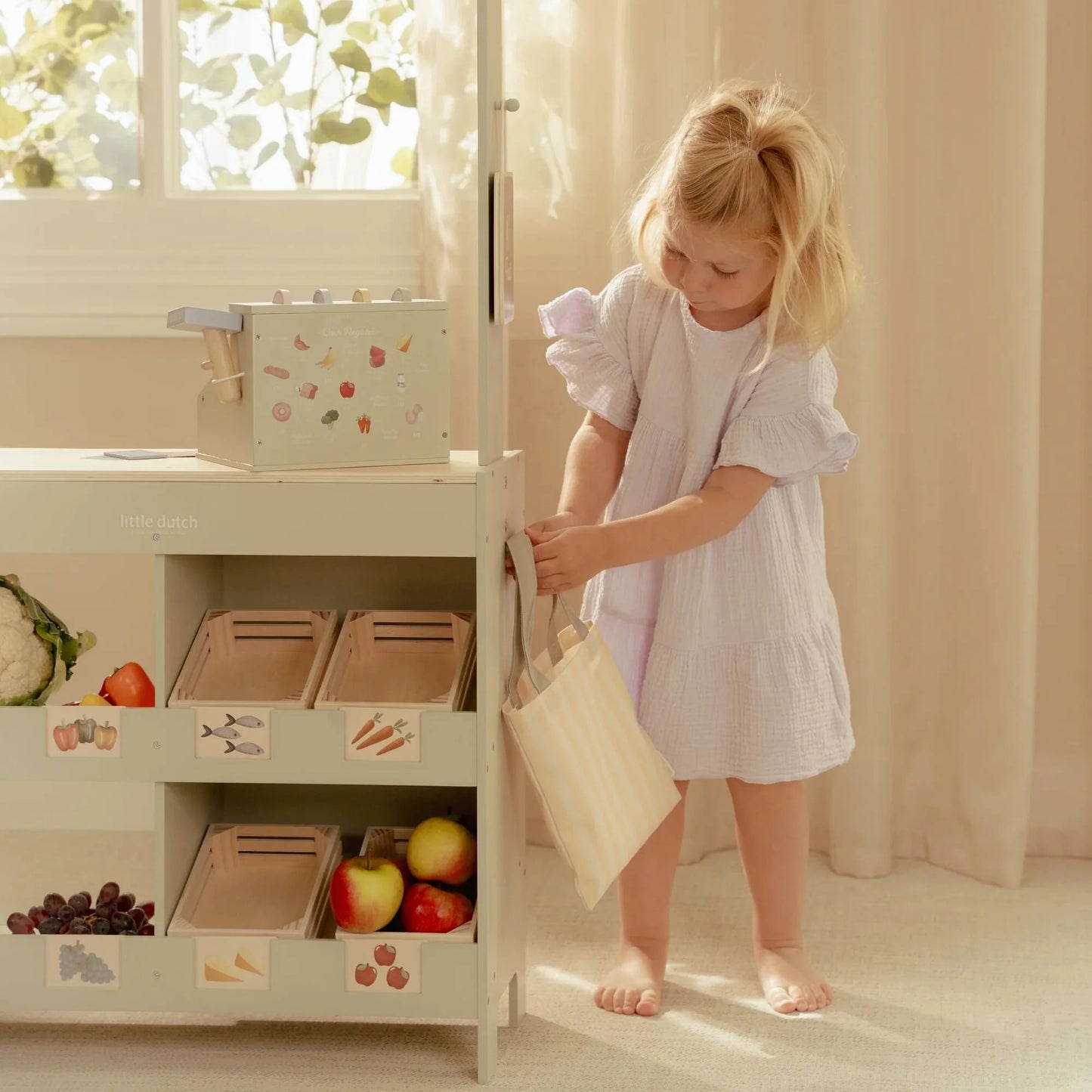 Banchetto del mercato verde