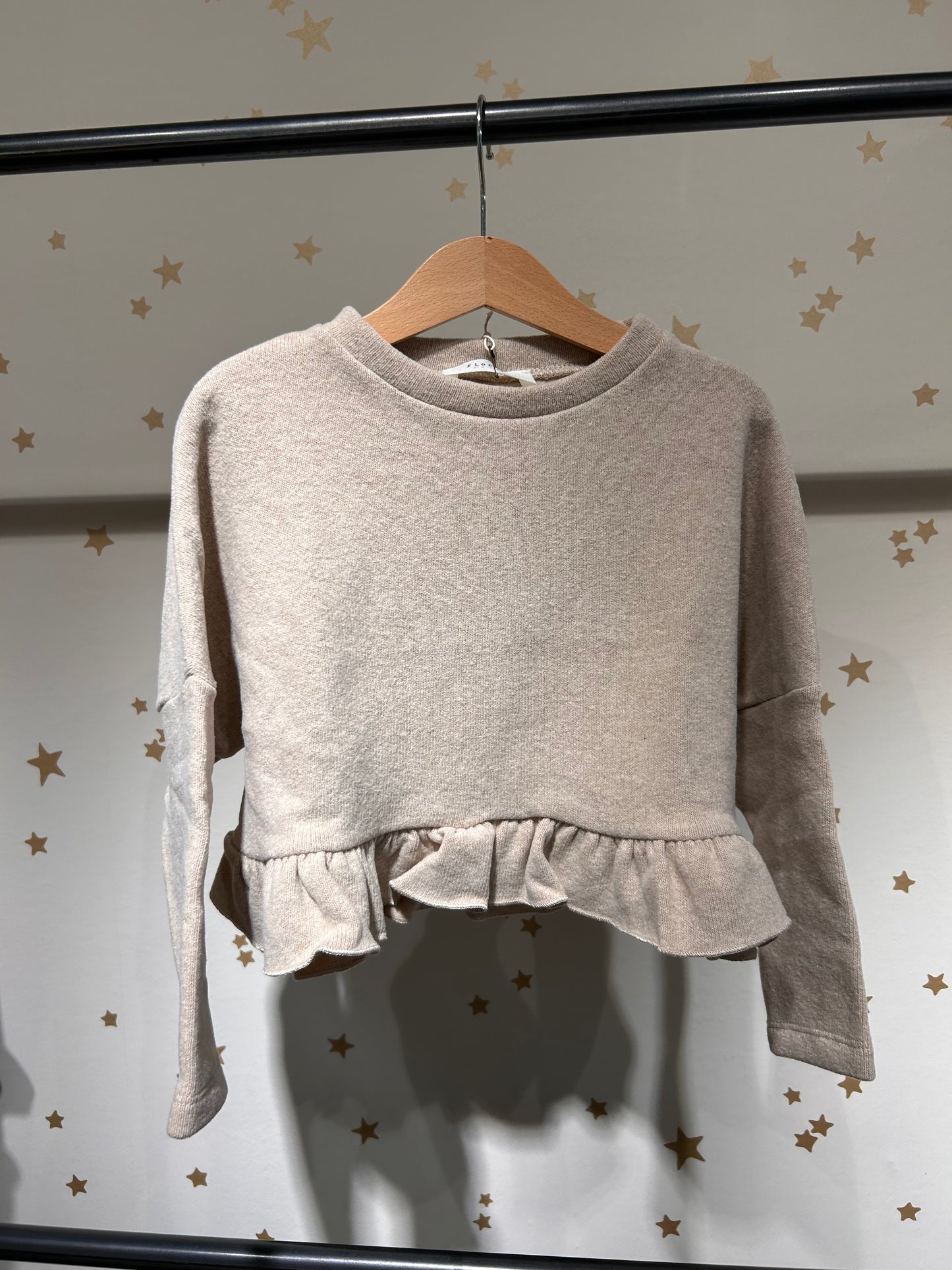 Felpa betulla balza, caldo cotone