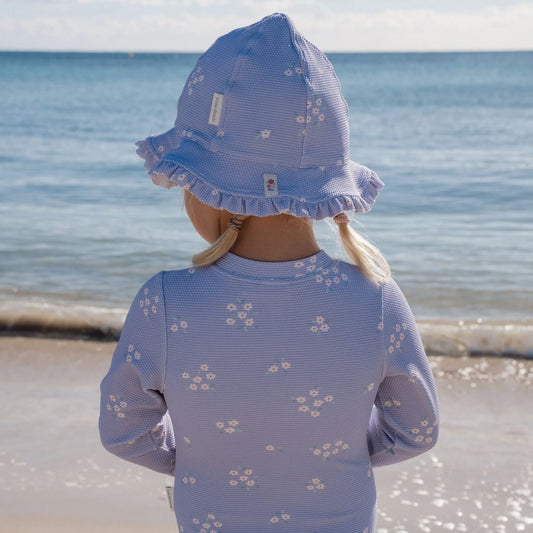 Cappello reversibile fiori Dreamy Lavander