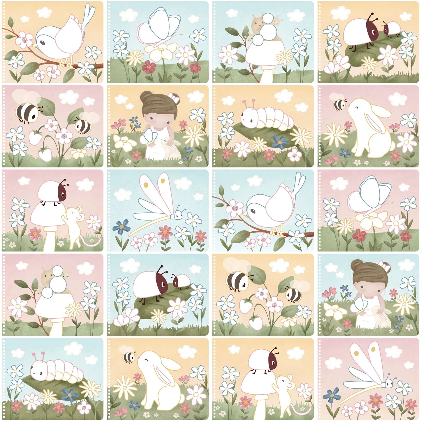 Libro da colorare Magica Rosa