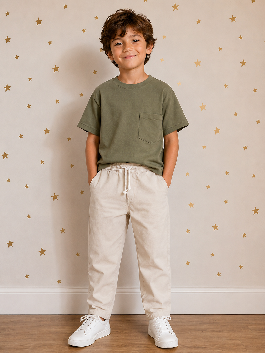 T-shirt verde Foresta