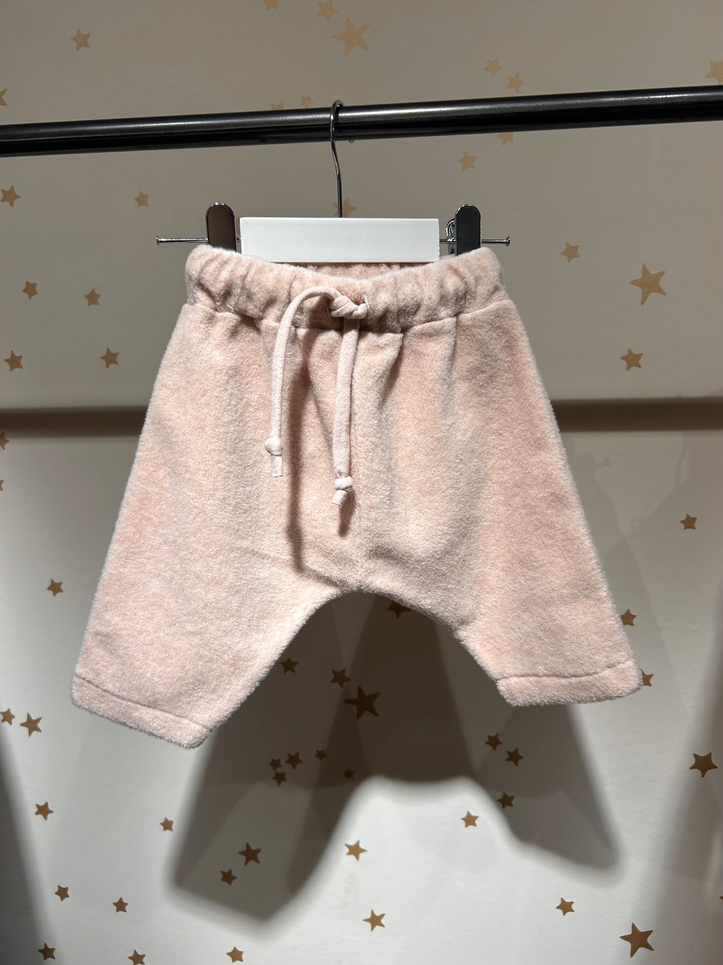 Pantalone baby effetto orsetto cameo rose