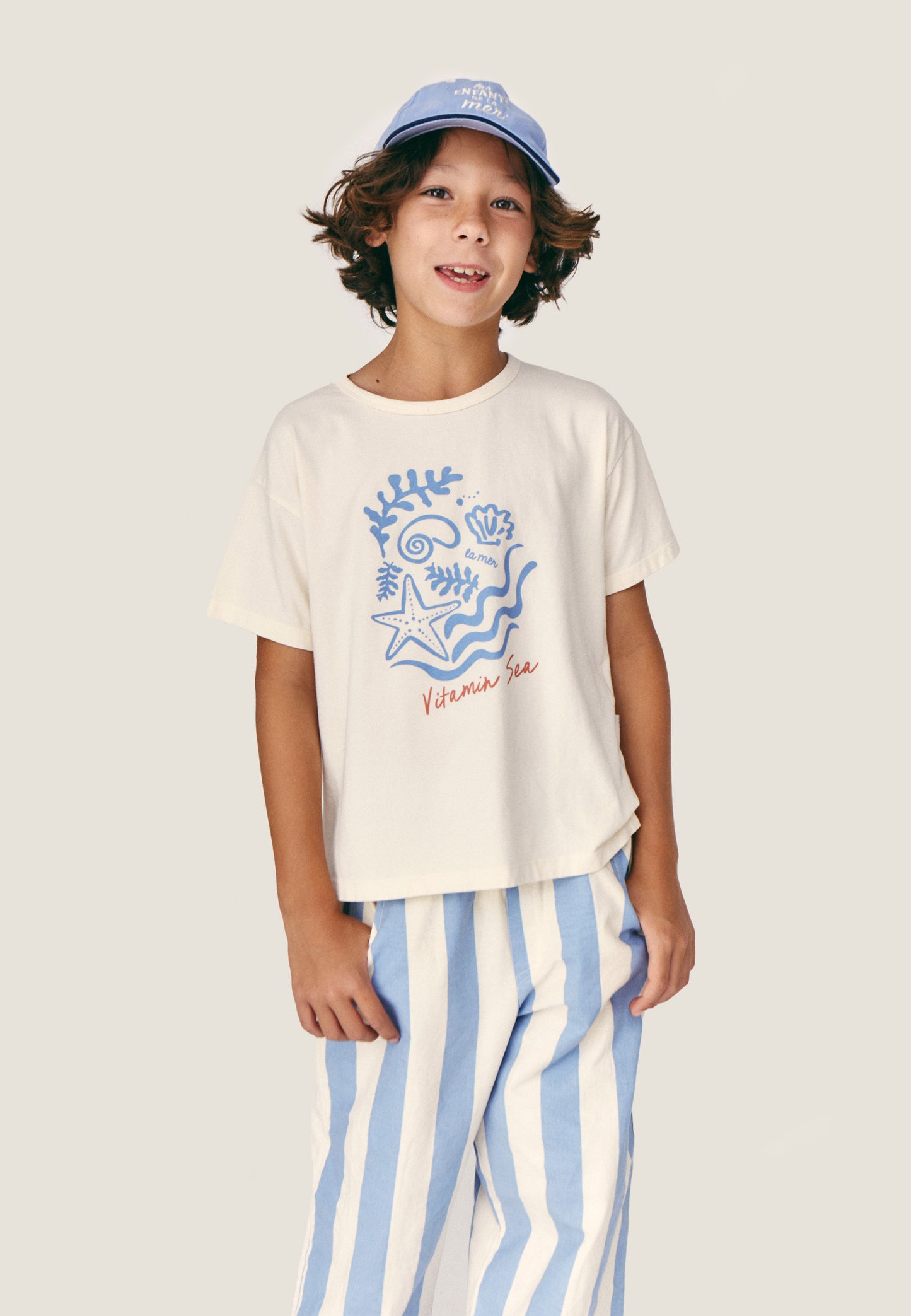 T-shirt con stampa Vitamin