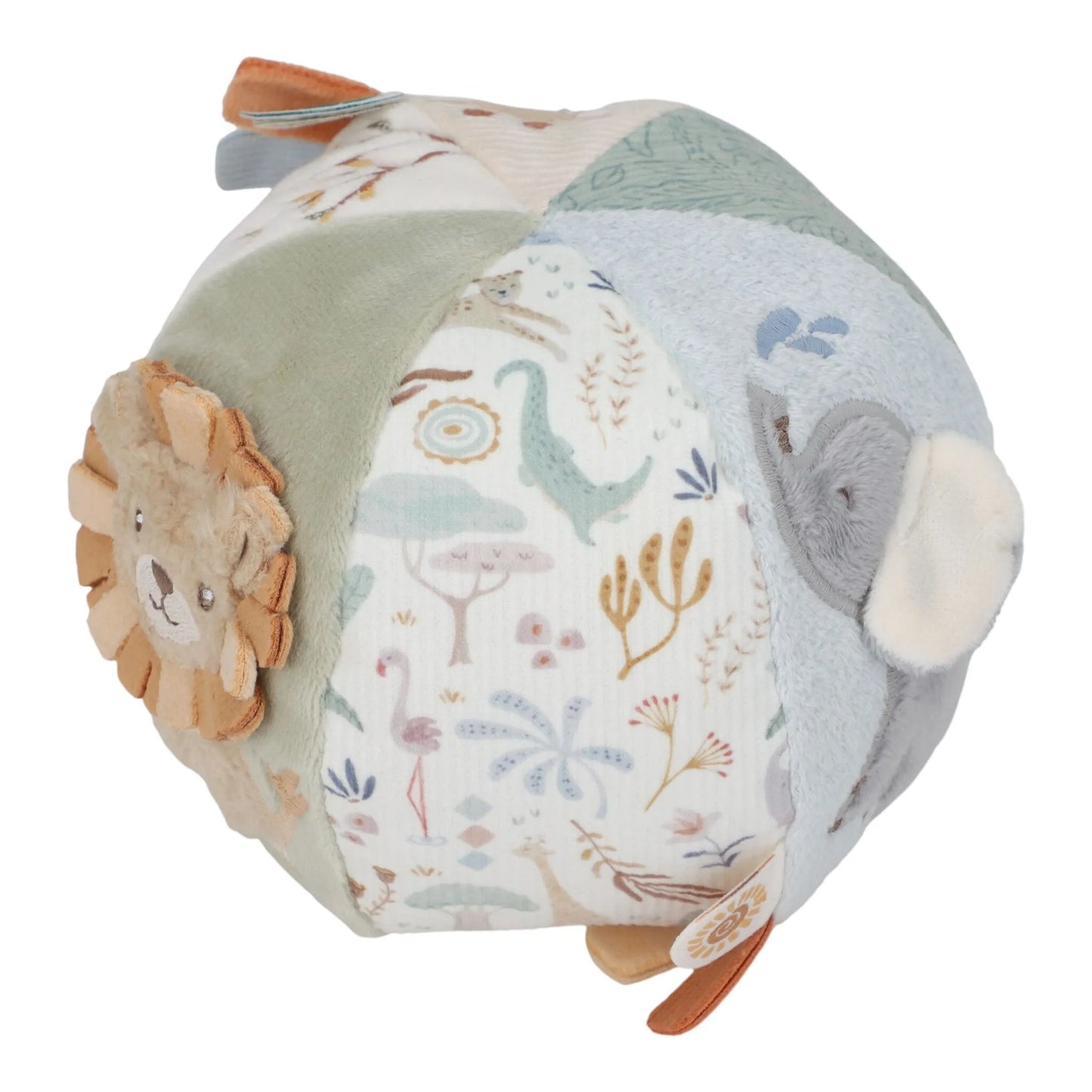 Pallina sensoriale neonato Safari Friends