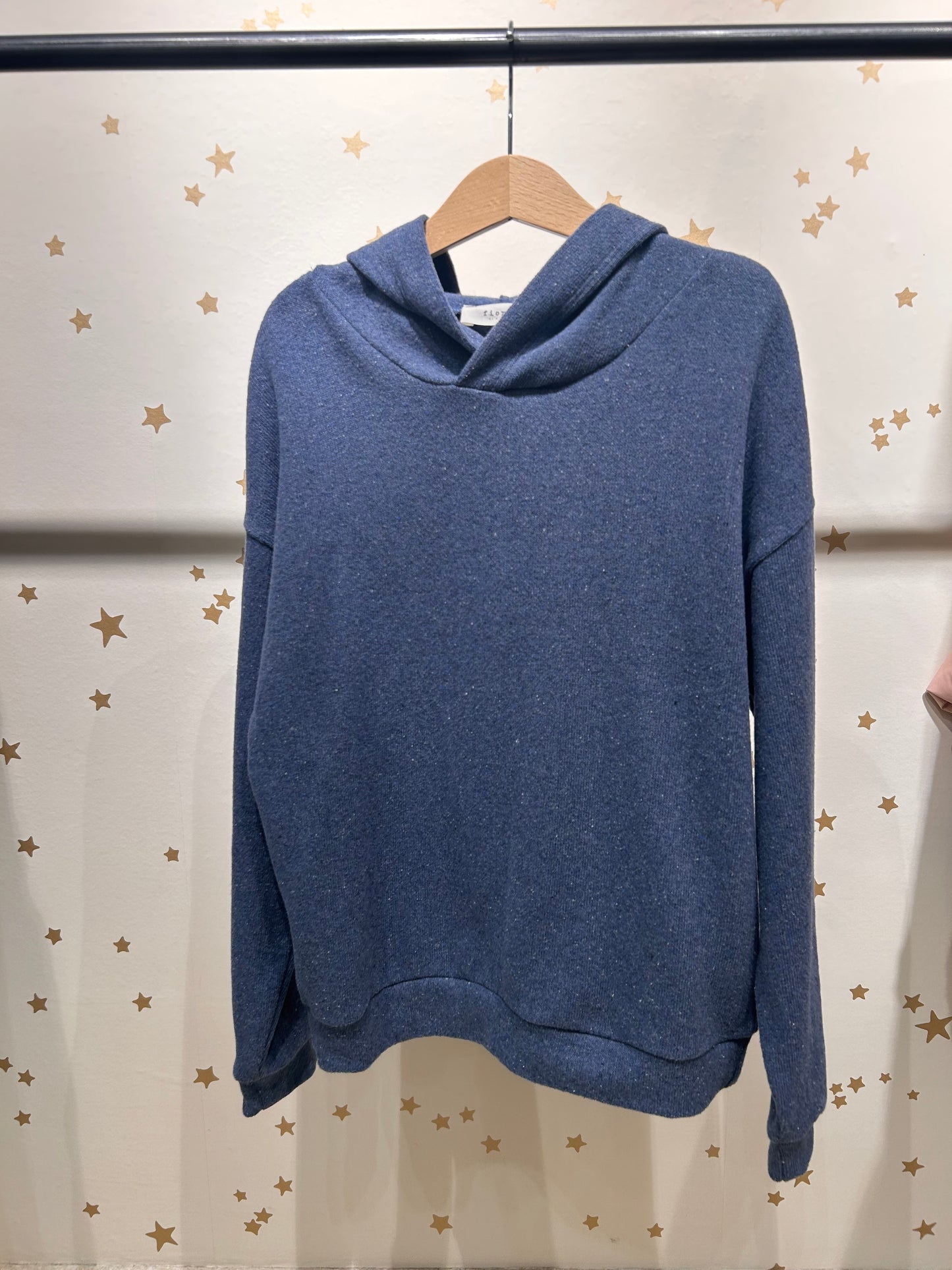 Felpa con cappuccio mare, caldo cotone