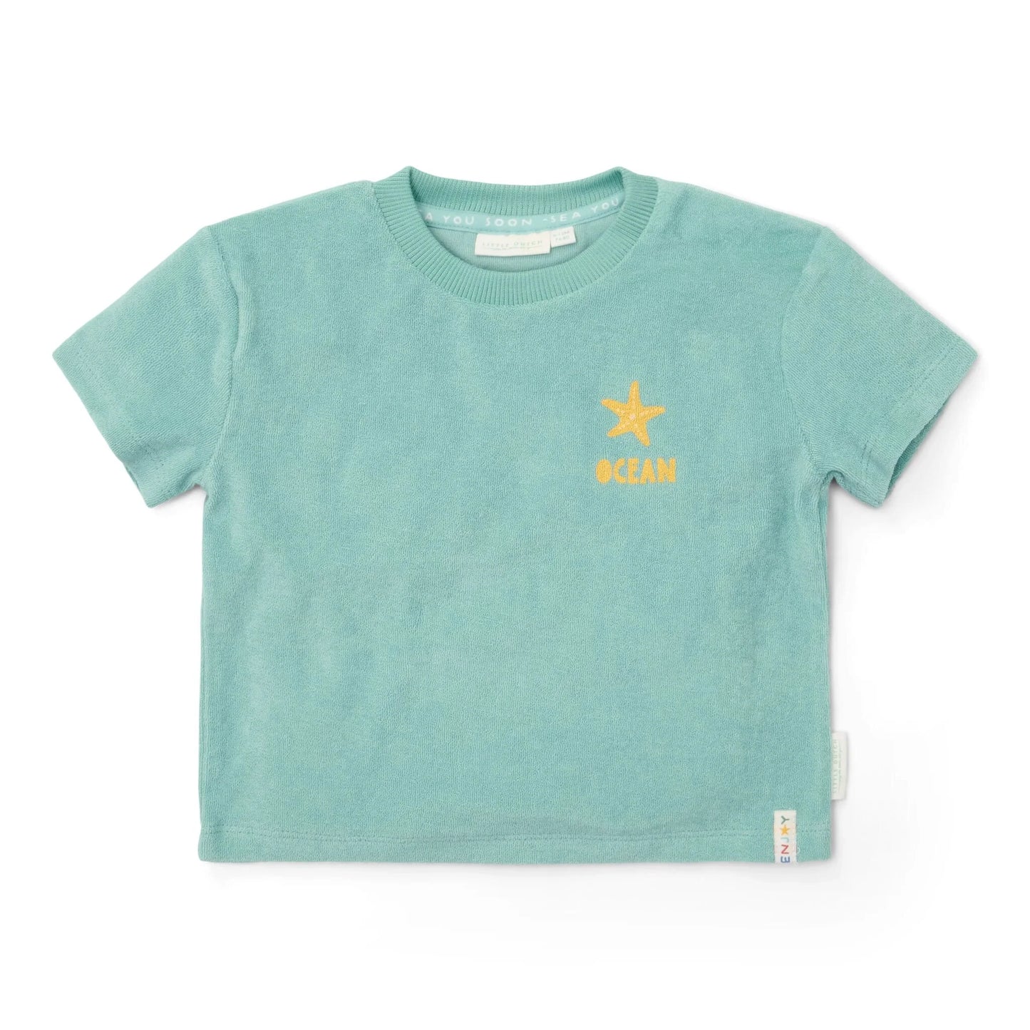 Completo t-shirt e pantaloncino Verde - Seasashells and Stripes