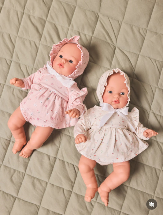 Bambola Helena Pink Flowers