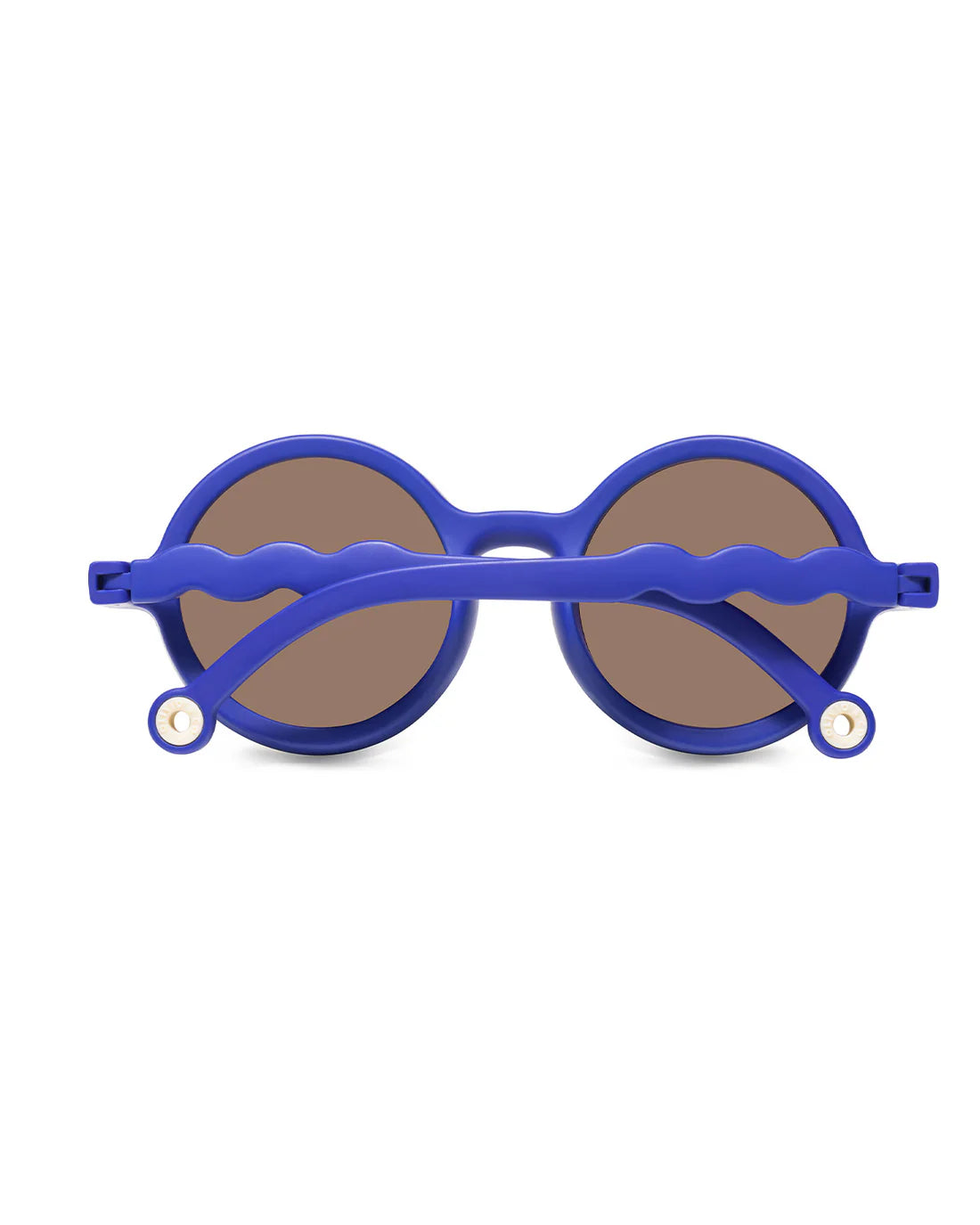 Occhiali da sole rotondi baby blu Midnight Berry 1-3 anni