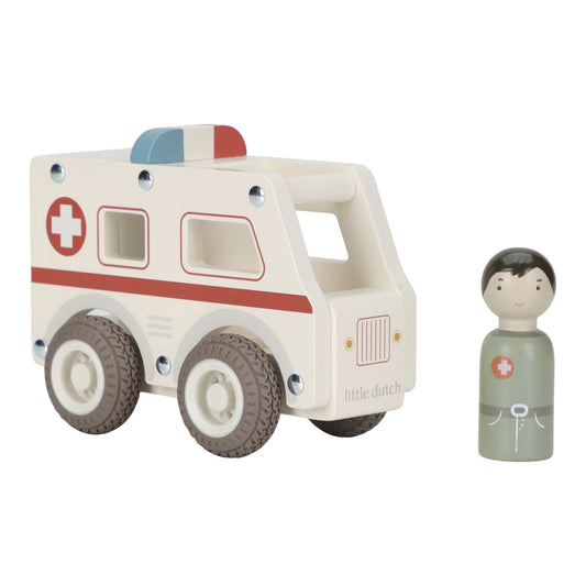 Ambulanza con personaggio