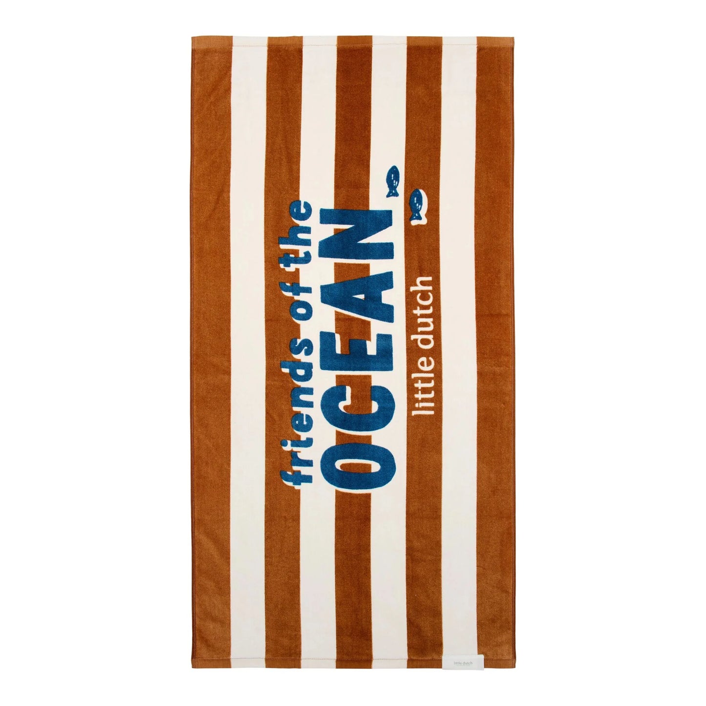 Telo mare Ocean World Brown Stripes