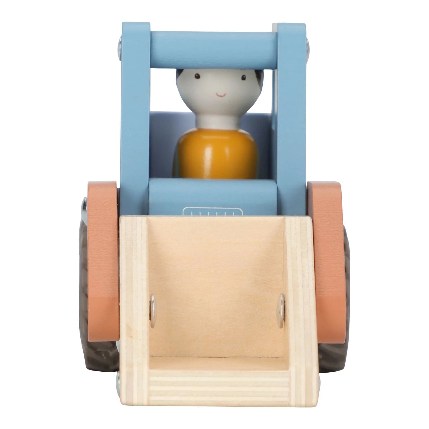 Bulldozer con personaggio