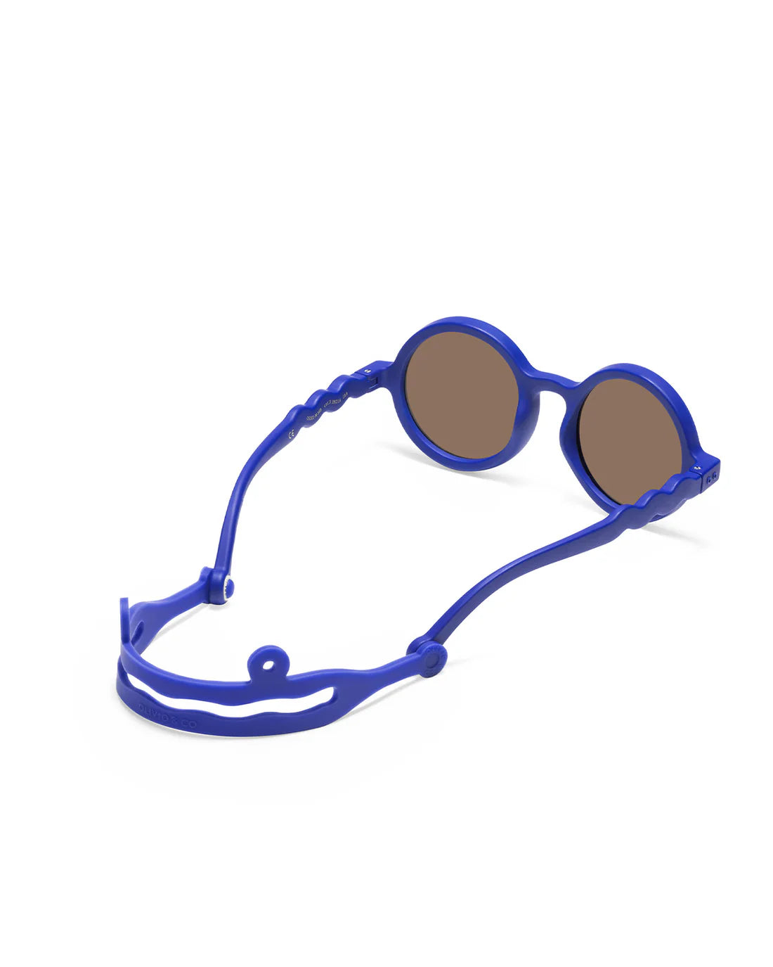 Occhiali da sole rotondi baby blu Midnight Berry 1-3 anni
