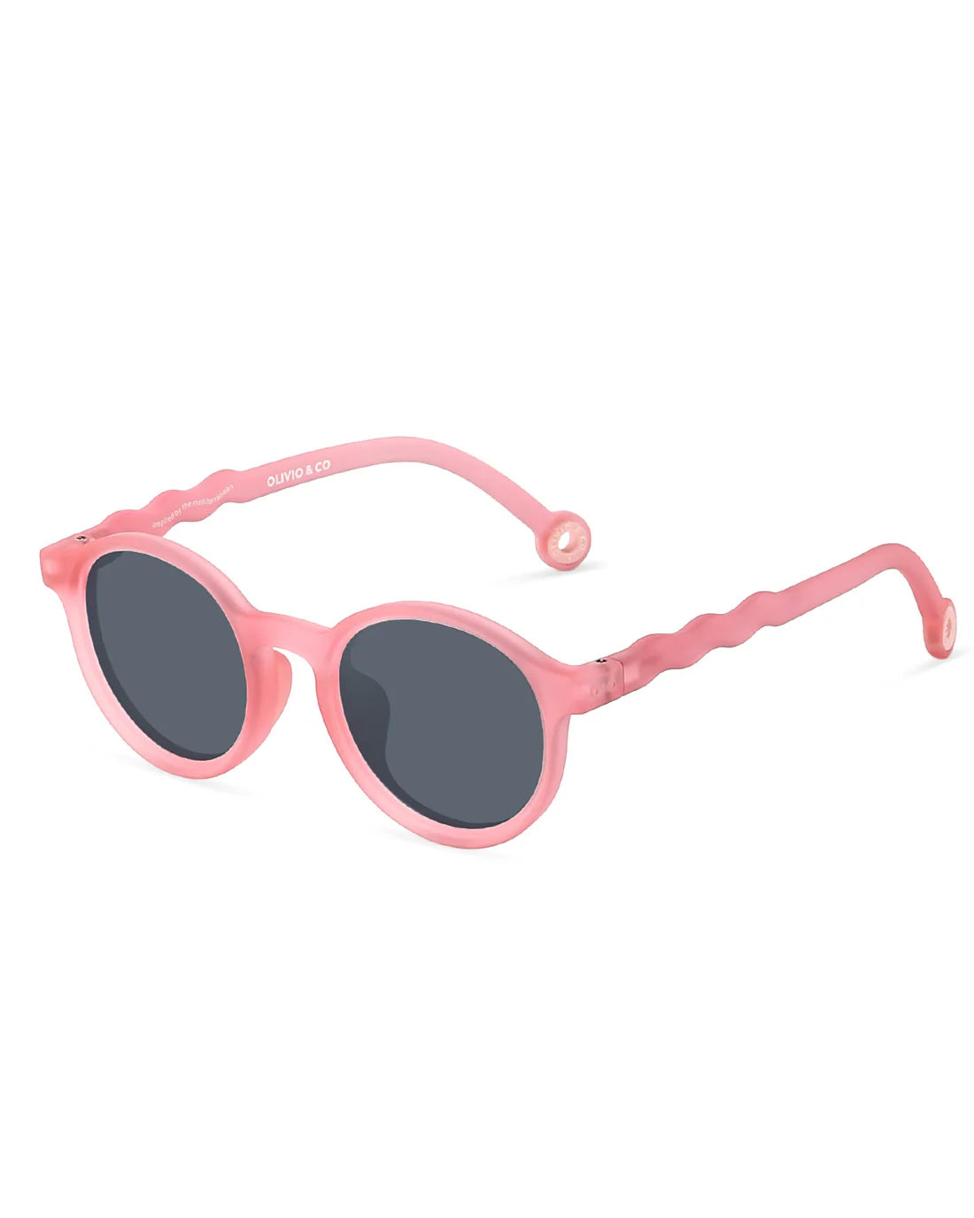 Occhiali da sole ovali bambina rosa Rock Rose 3-5 anni