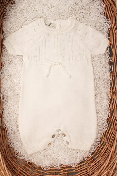 Tutina bambina maglia cotone bio