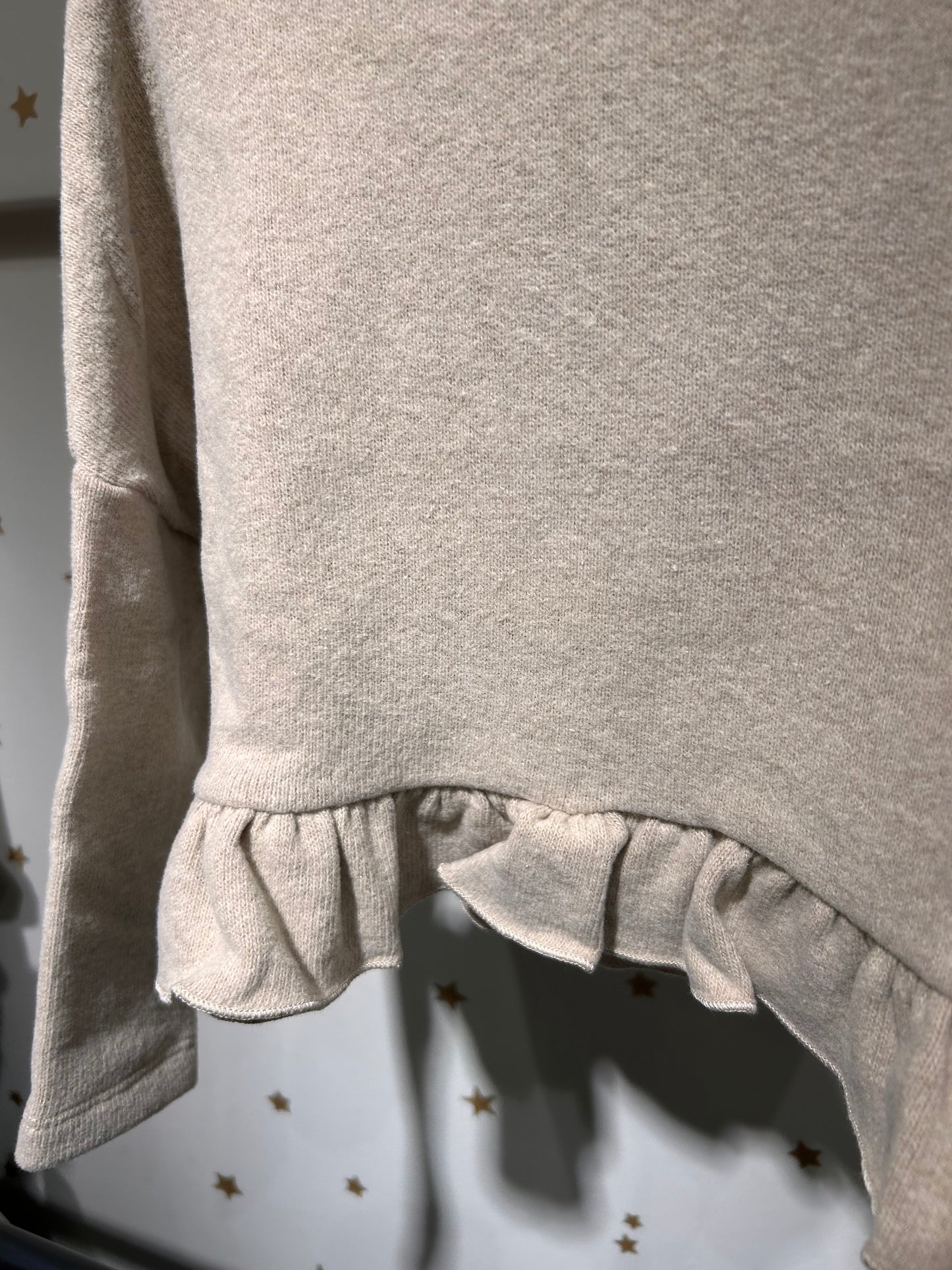 Felpa betulla balza, caldo cotone