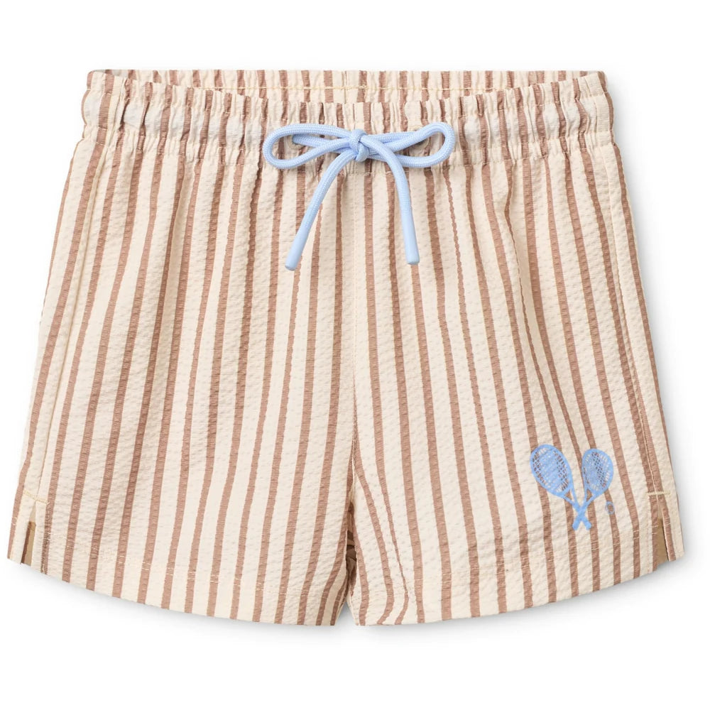 Costume da bagno riga marrone Ocean
