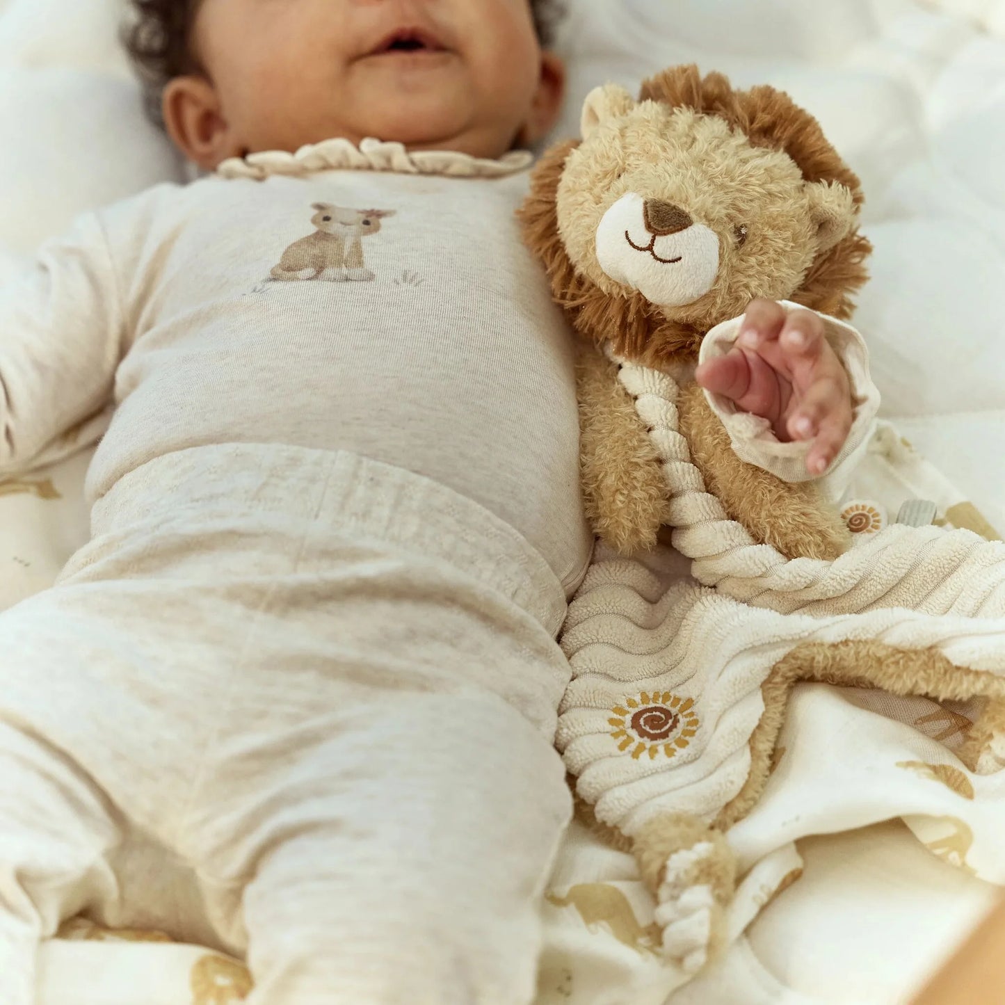 Doudou leone Safari Frineds