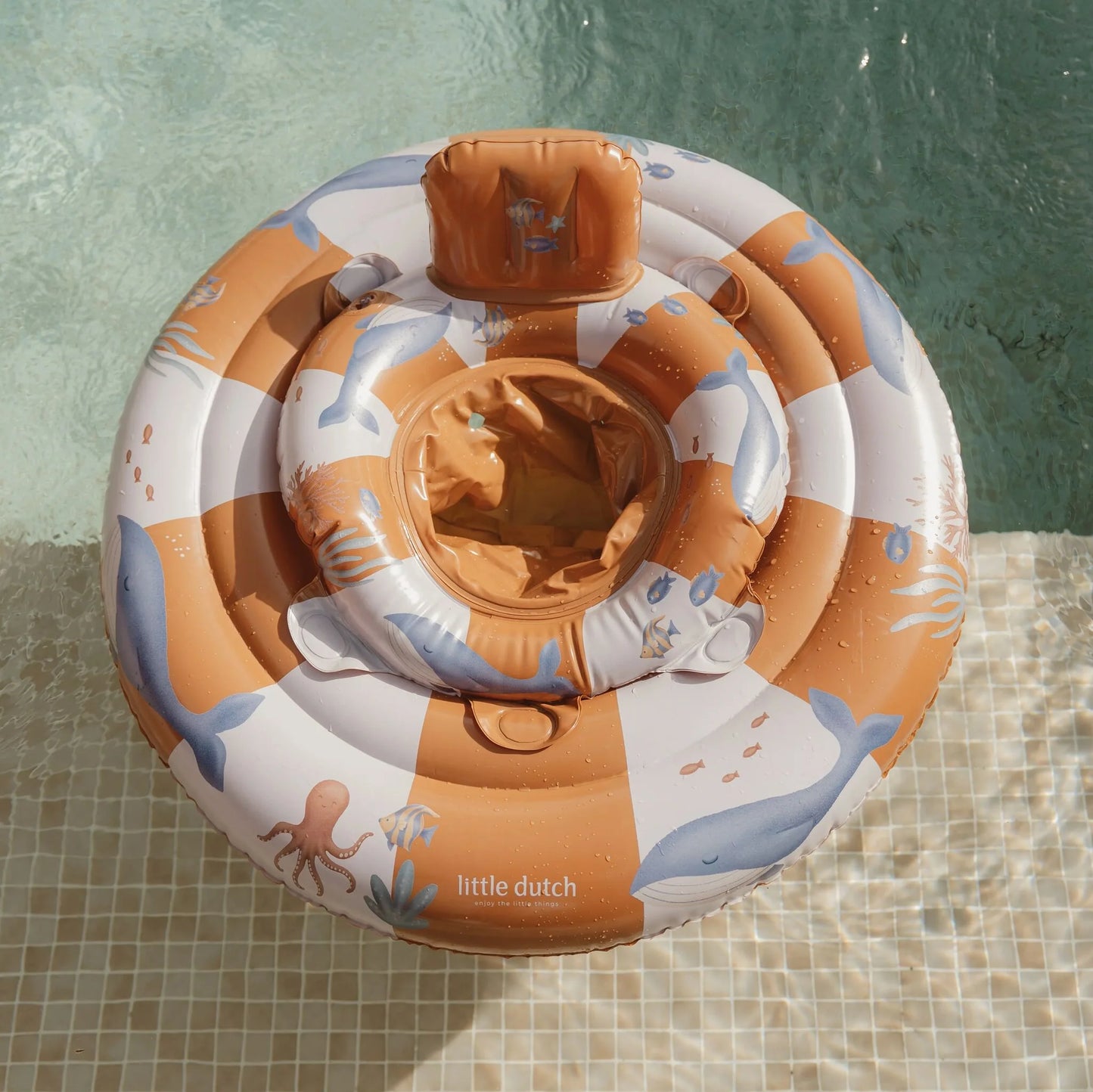 Ciambella gonfiabile baby Ocean World 67 cm
