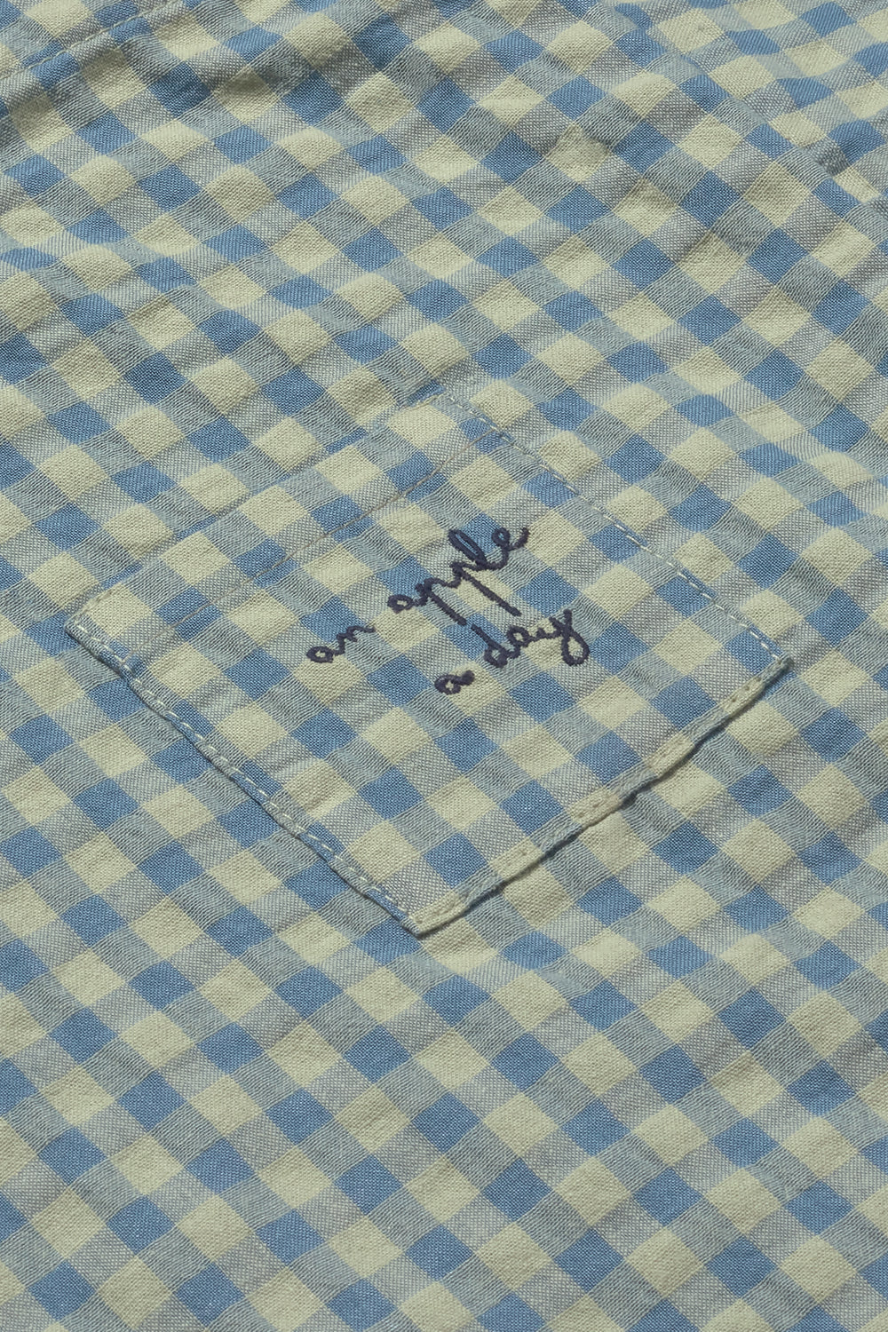 Camicia manica corta a quadretti Dorian